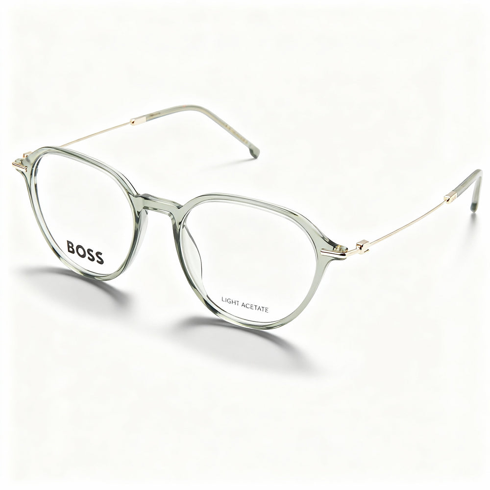 Gafas de sol unisex Hugo Boss 1481 de policarbonato no polarizado, con montura de magnesio y protección UV, color verde, 51 mm