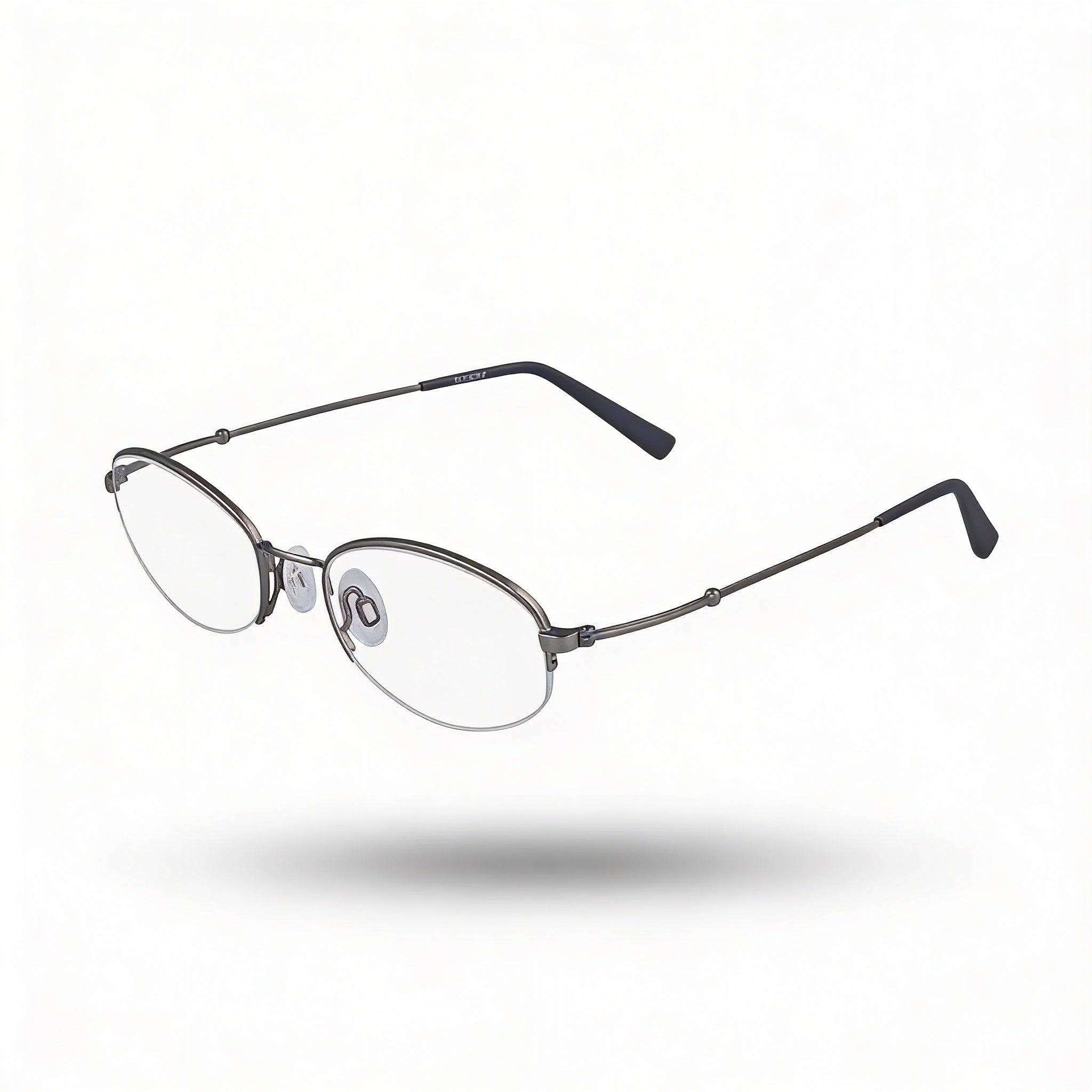 Gafas unisex Flexon H6030 fabricadas con material de montura Flexon, color bronce claro, ancho de lente de 50 mm, Photo 1