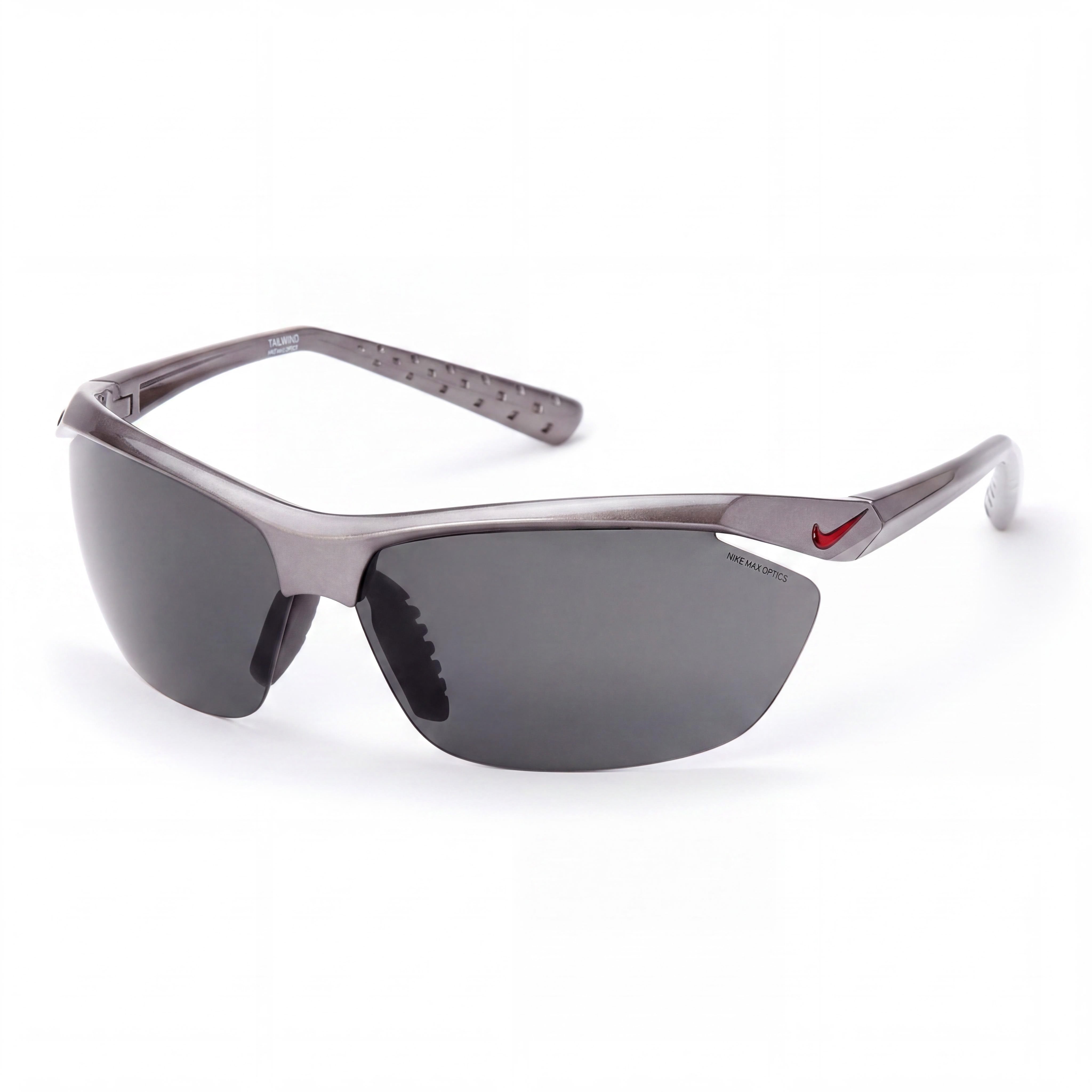 Gafas de Sol Nike Wayfarers para Mujer con Lentes Intercambiables, Montura de Plástico en Grafito Degradado y Protección UV Gris, Photo 1