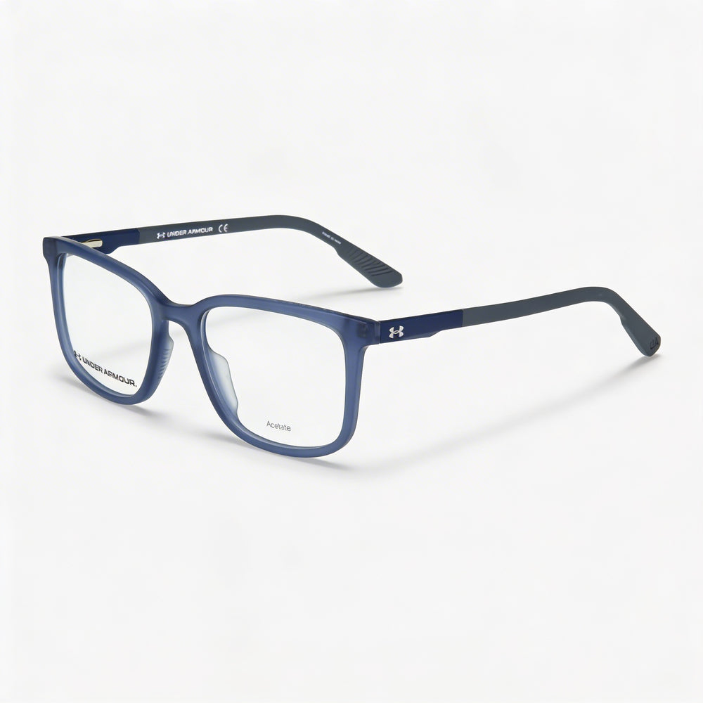Gafas de sol Under Armour Ua 5010 para hombre con montura de plástico azul y lentes azules 53-19-145