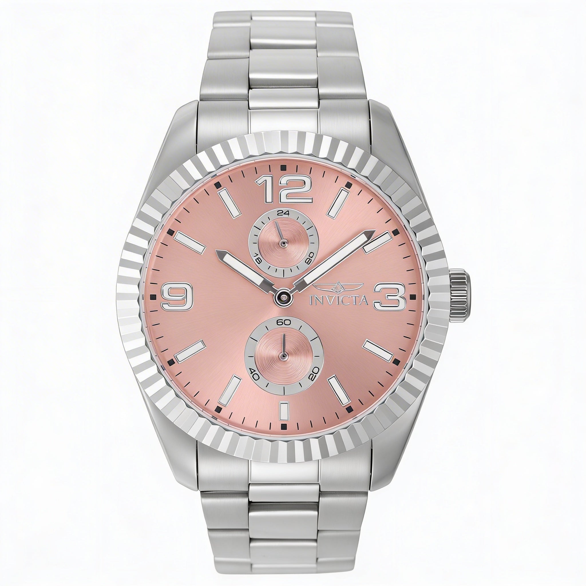 Invicta Specialty 49524 Unisex Quartz Stainless Steel Watch with Rose Gold Dial, 43mm, 5 ATM Water Resistant, Photo 1