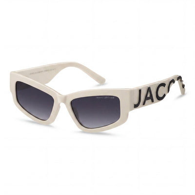 Marc Jacobs Casual Men's Beige Black Polyamide Non-Polarized Polycarbonate Dark Grey Shaded Sunglasses 55-19-145mm
