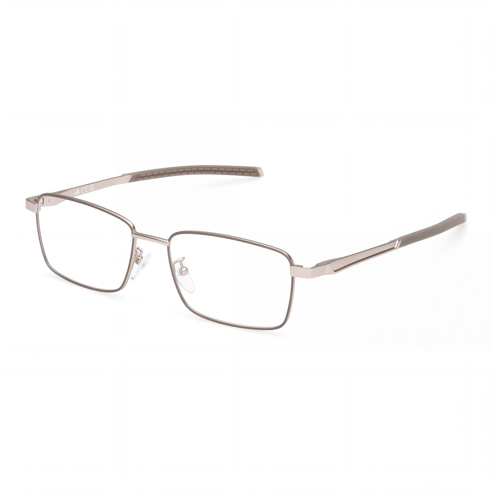 adidas Sp5107 Unisex Classic Metal Non- Eyewear Matte Dark Brown Palladium 55mm
