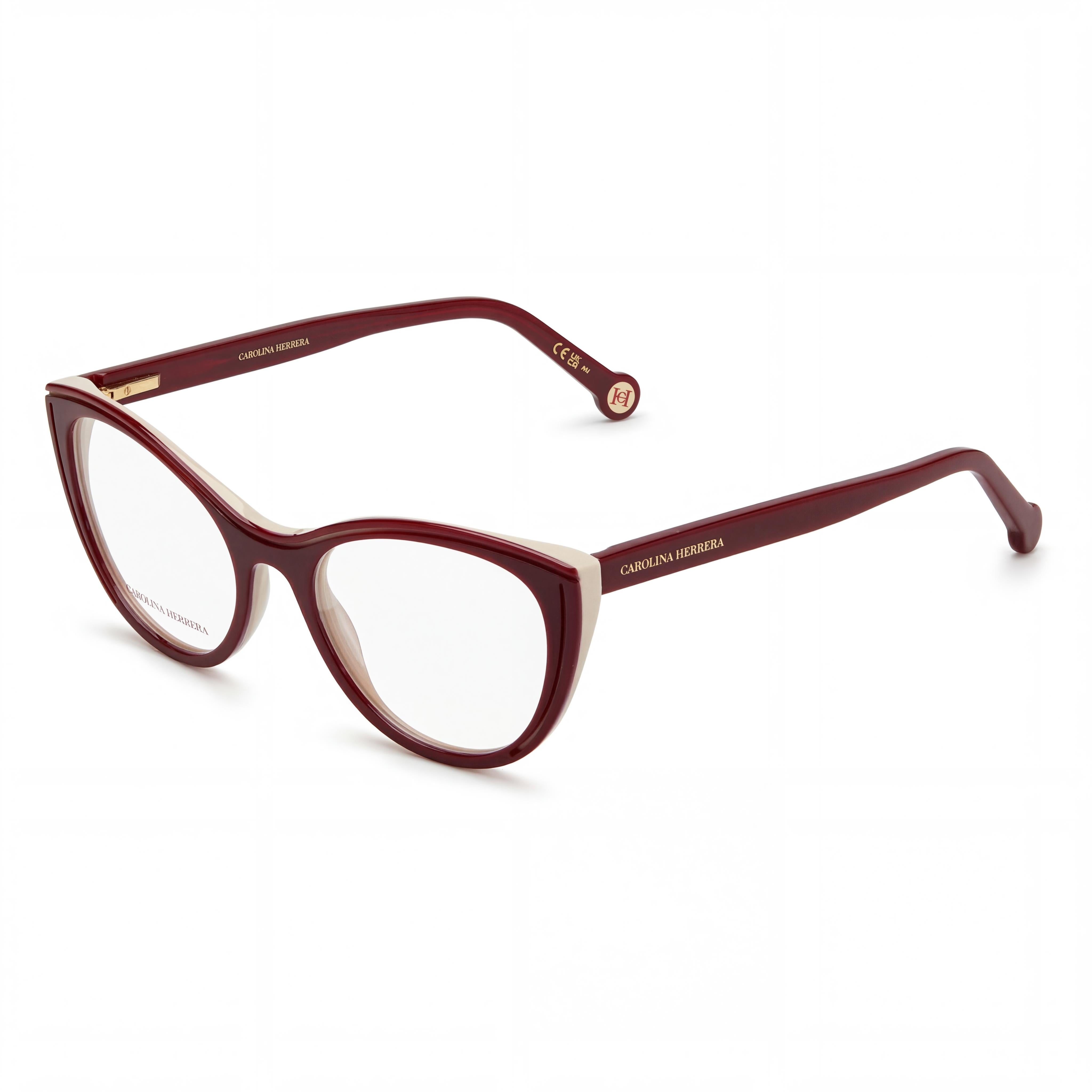 Carolina Herrera Her 0171 Women's Casual Multicolored Acetate Eyeglasses 53mm, Photo 1