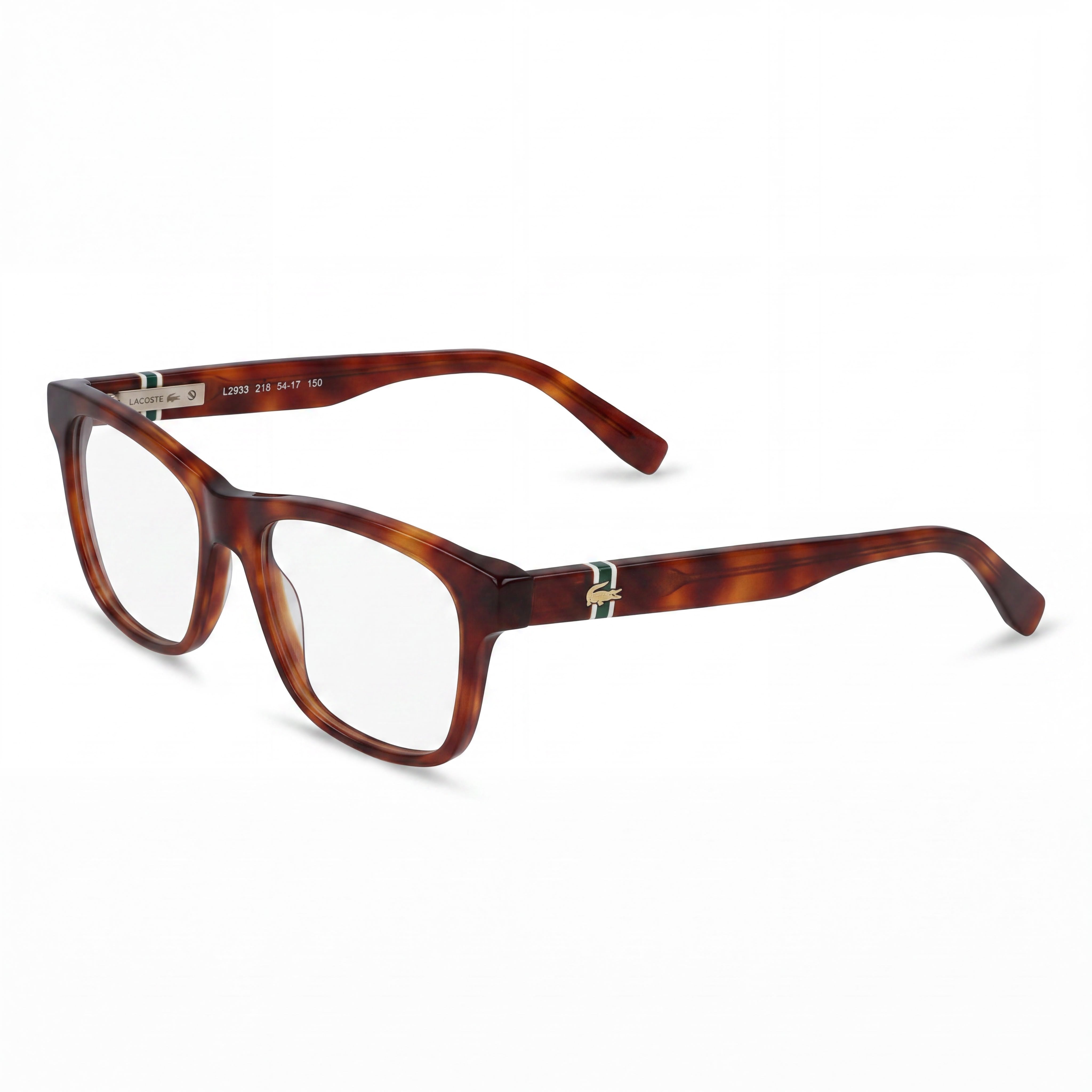 Monturas ópticas Lacoste Casual L2933 para mujer, de acetato color Havana rubio, de 54 mm, con lentes de policarbonato, Photo 1