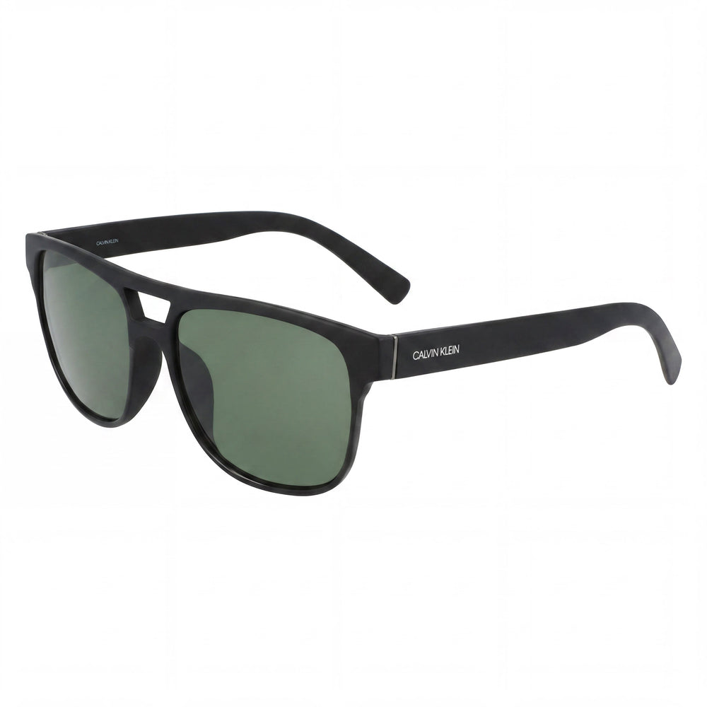 Calvin Klein CK20523S-001 Black Navigator Sunglasses for Men, 55mm