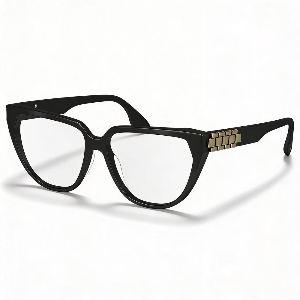 Victoria Beckham Modern Women's Sunglasses with Black Acetate Frame and Black Non-Polarized Lenses 54mm