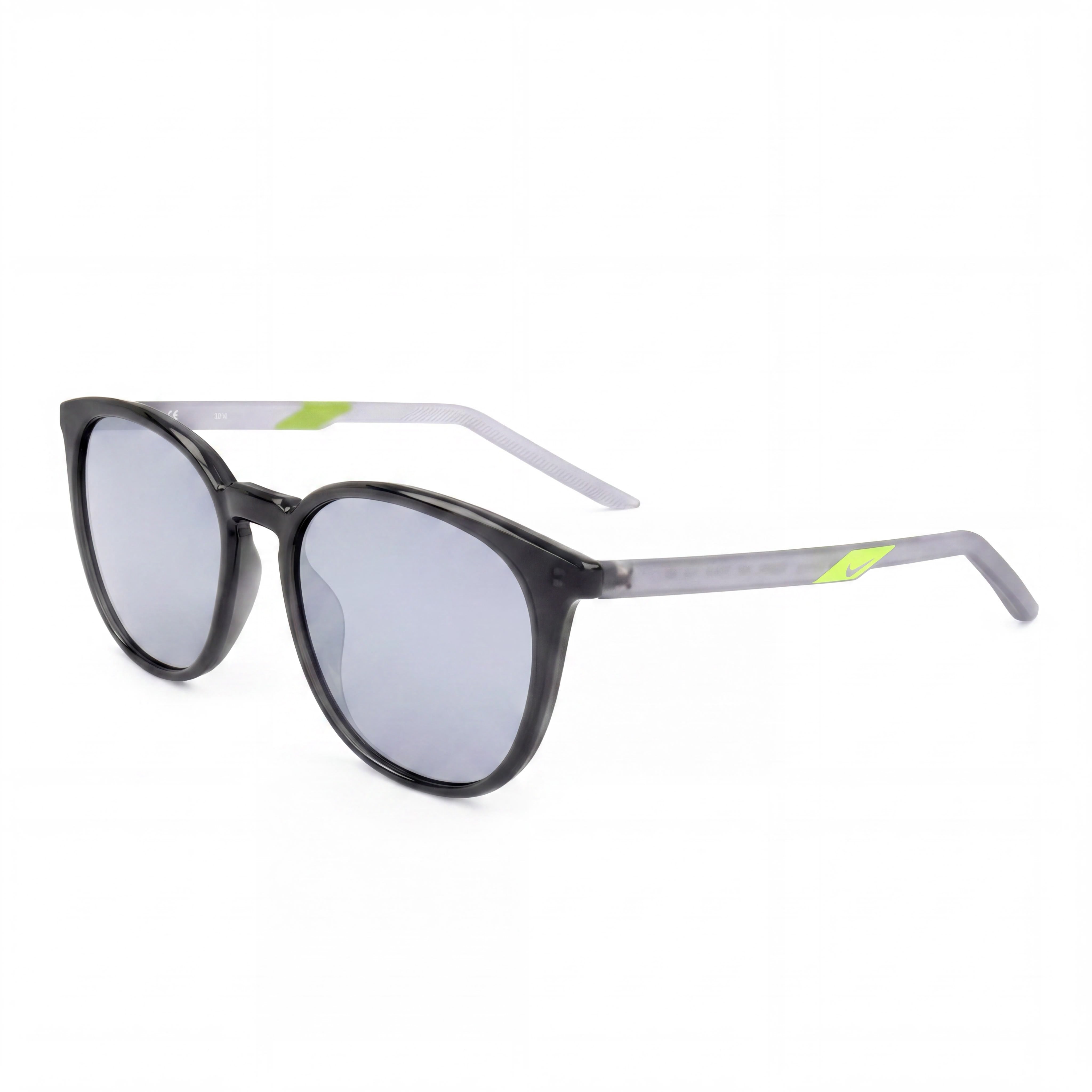 Nike Journey Unisex Adult Casual Plastic Frame Sunglasses, Anthracite Silver Flash 54mm Lens, Photo 1