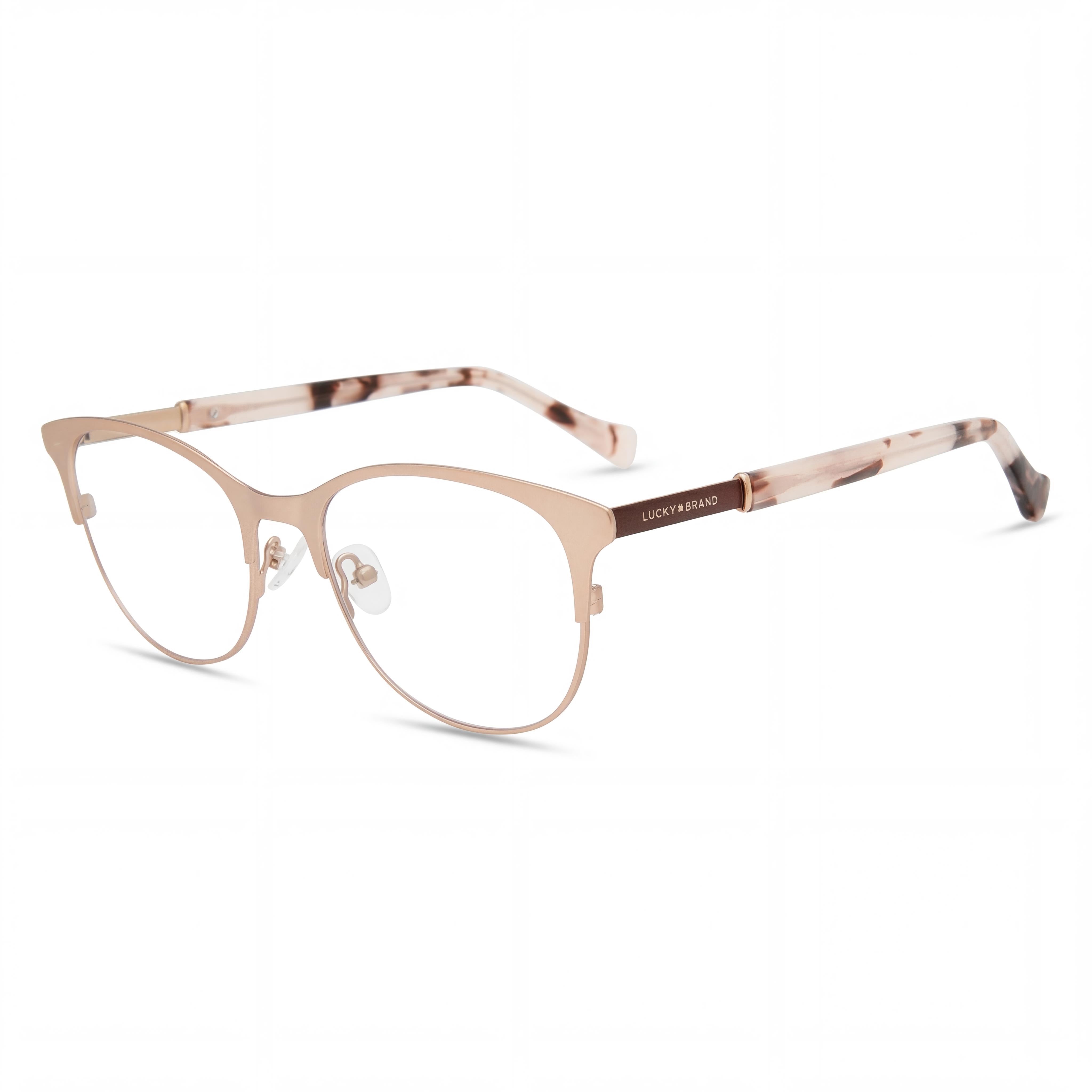 Lucky Brand Vlbd127 Men's Rose Gold Metal Frame Polarized Polycarbonate Lens Eyewear 51-18-140, Photo 1