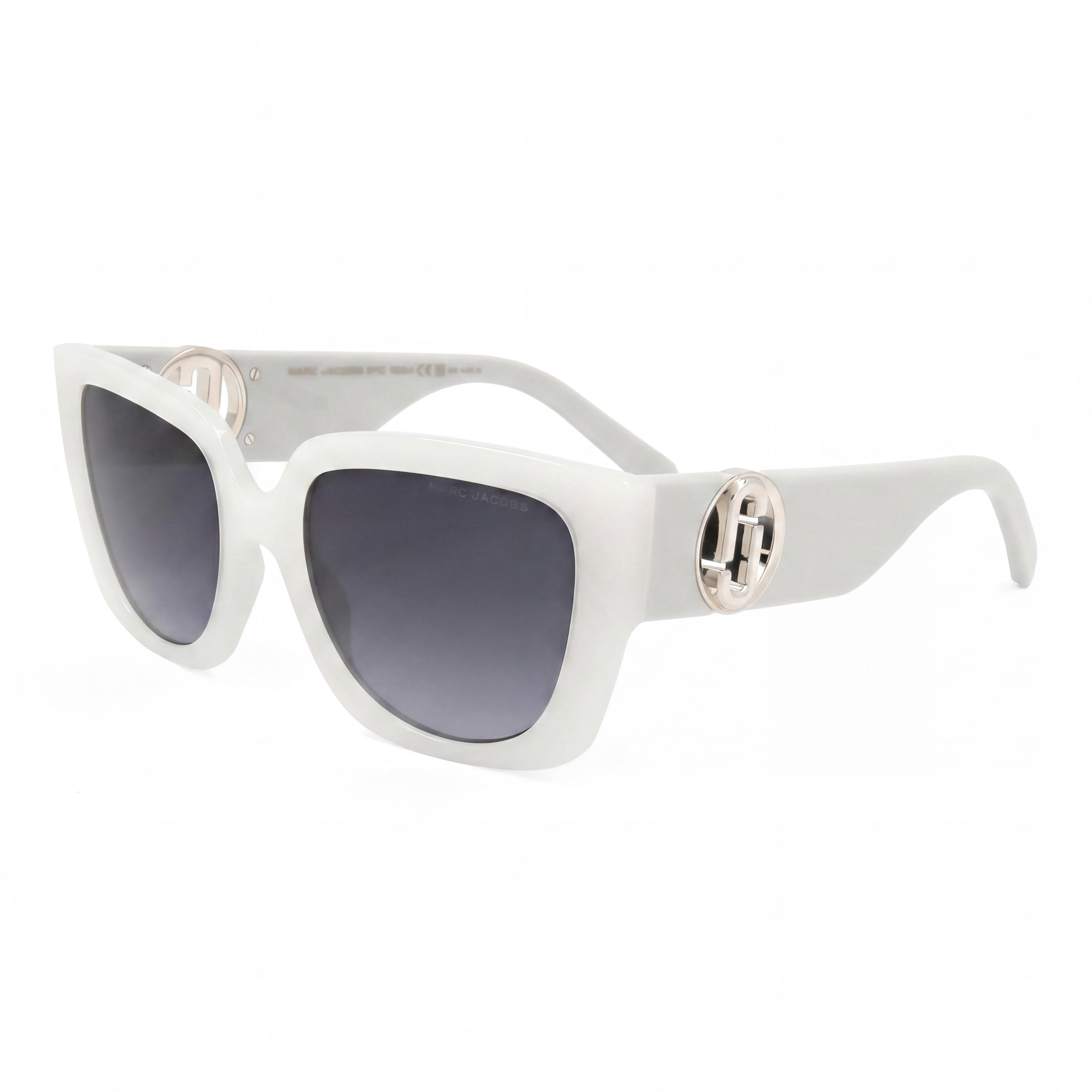 Marc Jacobs Signature Women's Acetate Ivory Grey UV Protected Sunglasses 54mm, Photo 1