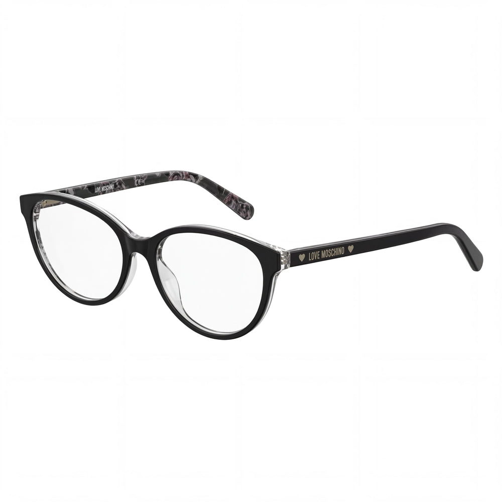 Montura de Gafas Moschino MOL525 para Mujer, Forma Cat Eye, Plástico Morado, Lente de 52mm, Puente de 17mm, Patilla de 145mm