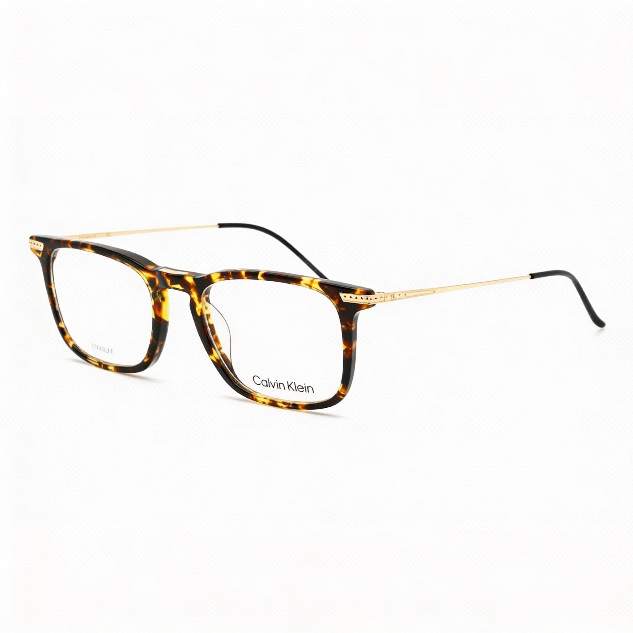 Calvin Klein Ck22526t Men's Vintage Havana Acetate Eyeglasses Frame with Demo Lenses - Size 52/20/145, Photo 1