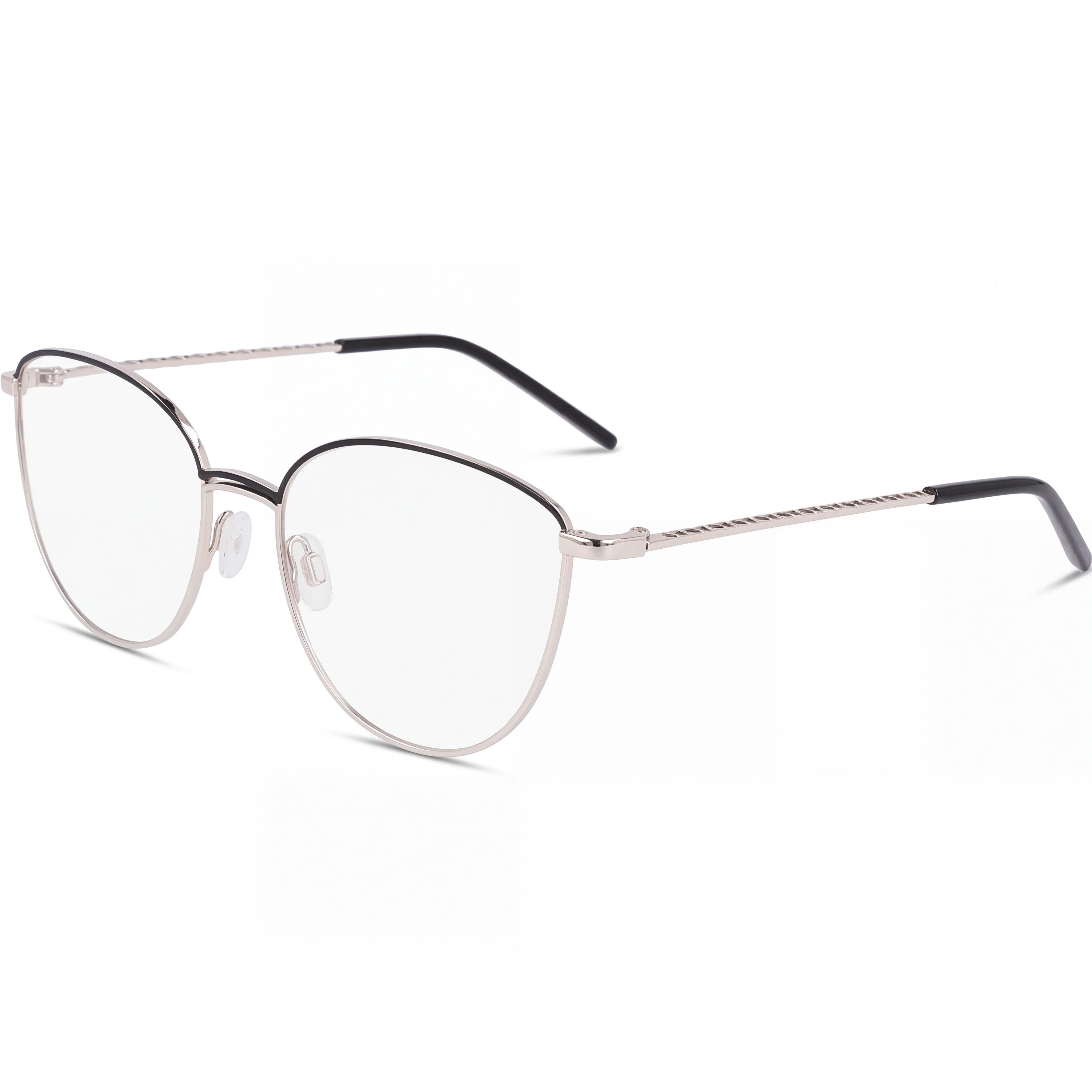 DKNY Classic Women's Black Gold Acetate Frame Eyewear with Polycarbonate Lenses, Size 53-17-135mm, Photo 1