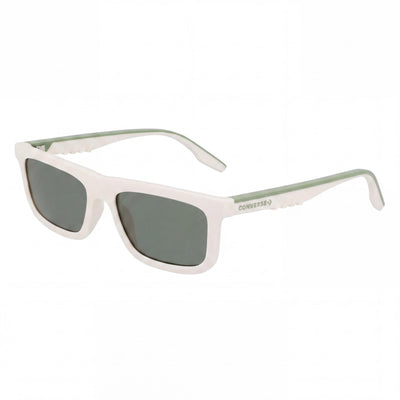 Converse Classic Unisex Vintage White Acetate Frame Sunglasses, UV 400 Protection, 54mm Lens Width