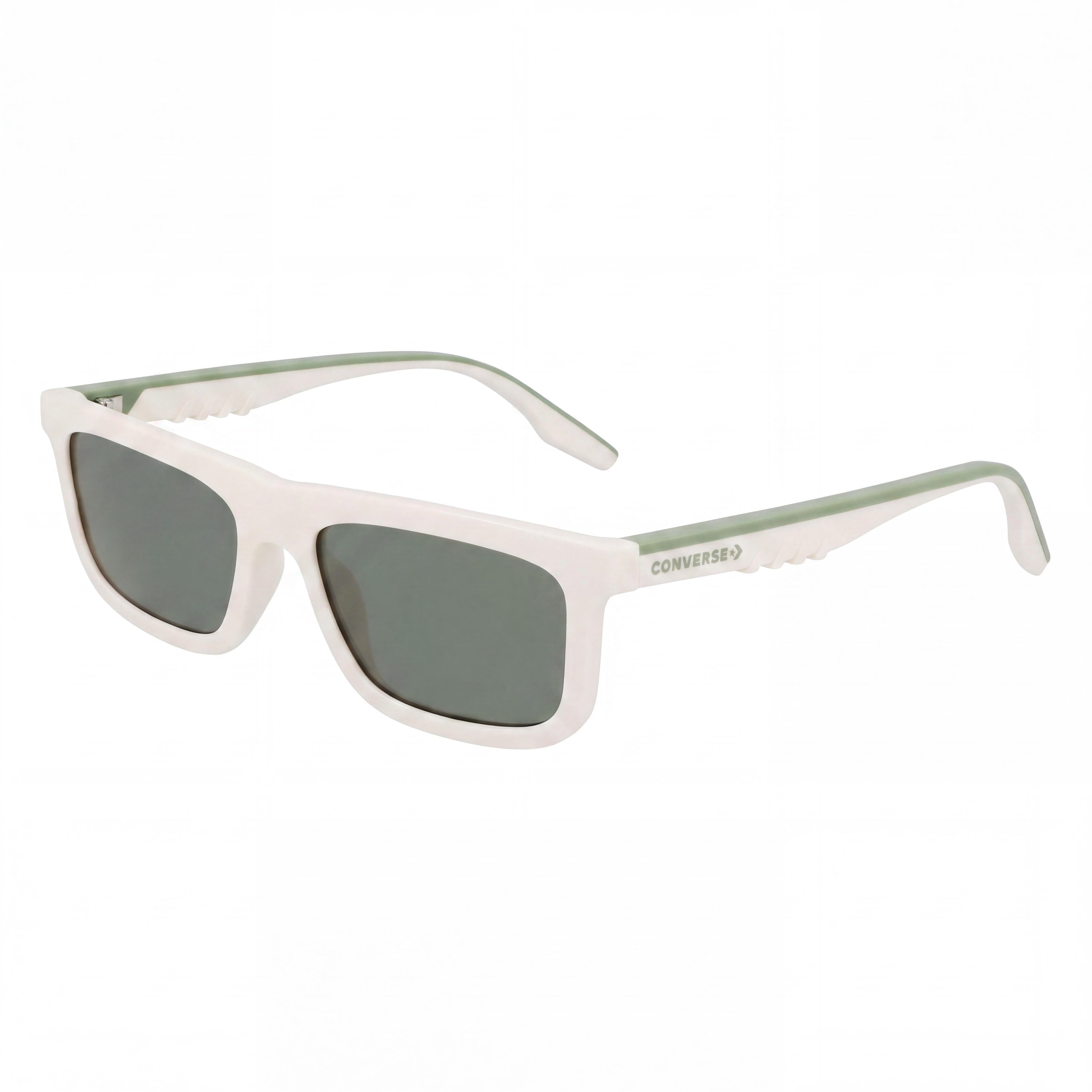 Converse Classic Unisex Vintage White Acetate Frame Sunglasses, UV 400 Protection, 54mm Lens Width, Photo 1