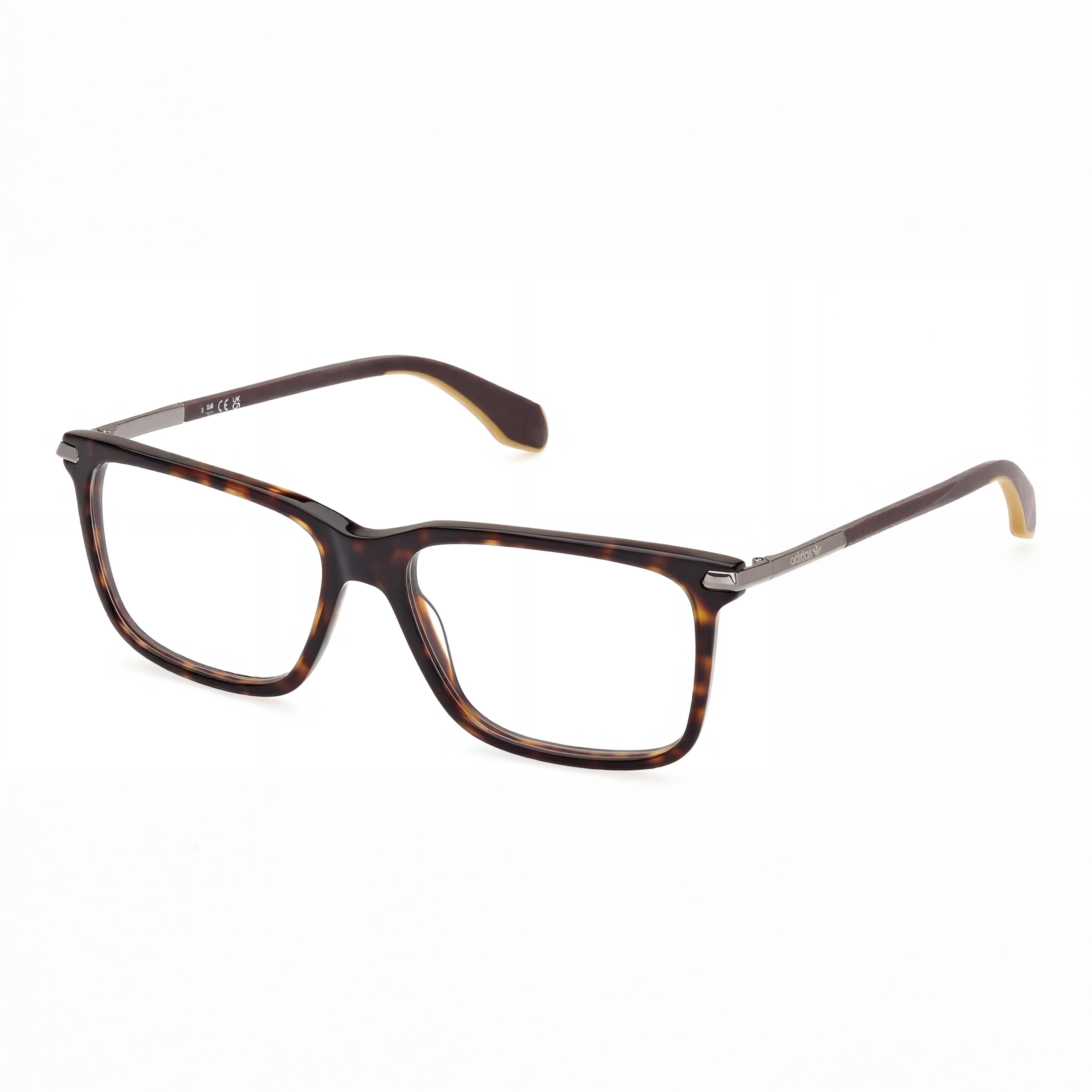 adidas Originals Men's Polarized Glasses with Dark Havana Optalmic Plastic Frame and Multicoloured Lenses, Photo 1