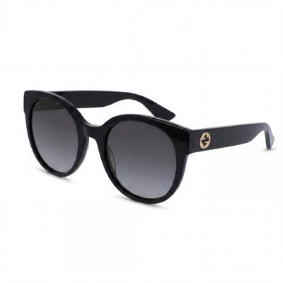 Gucci Casual Women's Black/Grey Acetate Lightweight Sunglasses 54mm