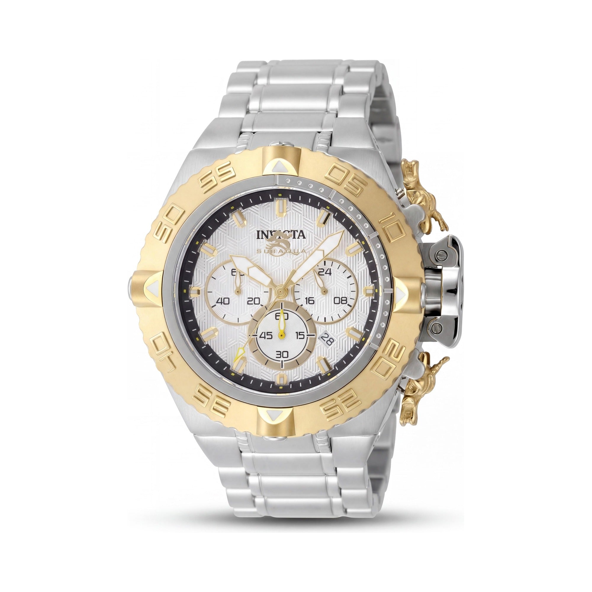 Invicta Subaqua - Noma IV 48196 Chronograph Quartz 50mm Stainless Steel Case Watch with Silver Dial, Photo 1