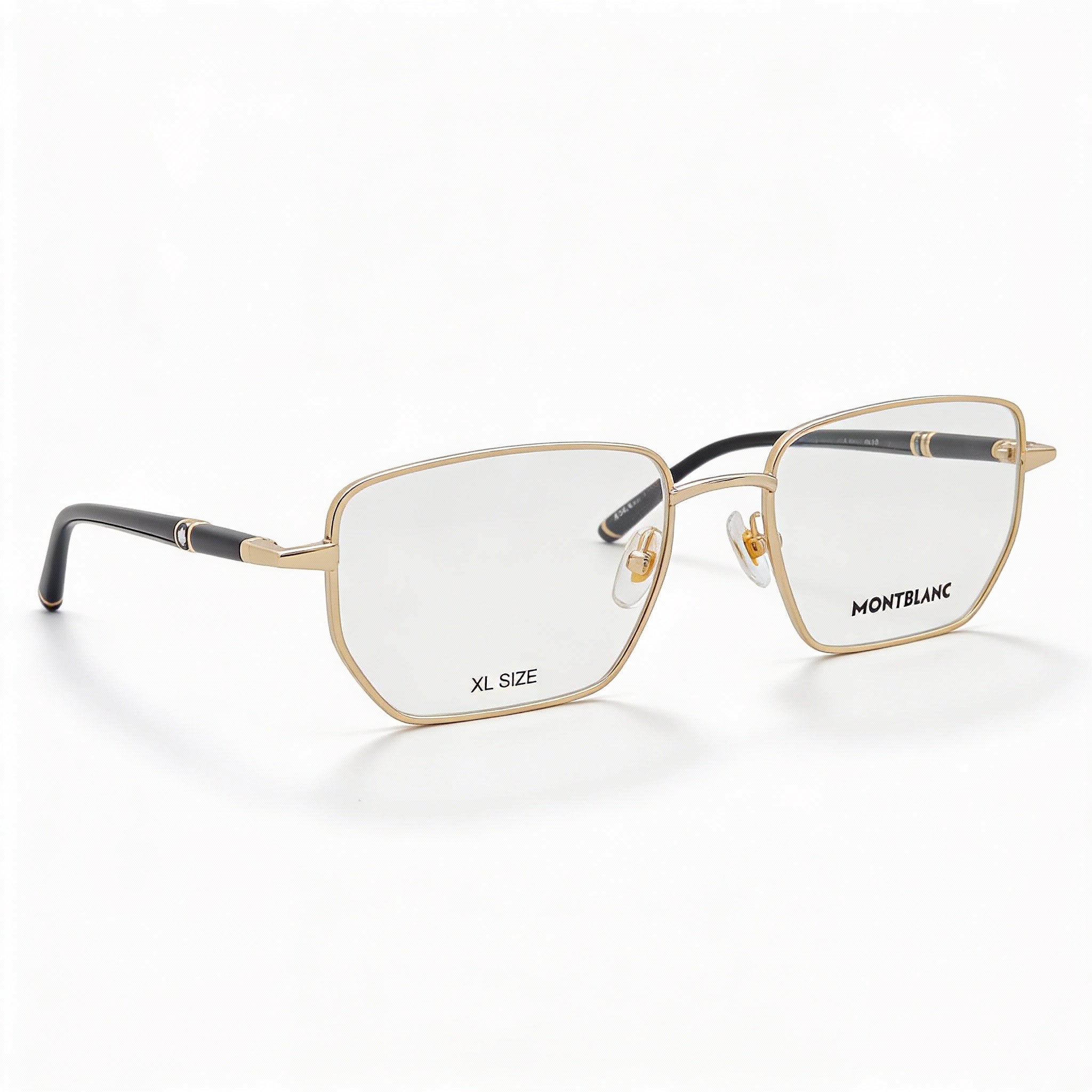 Montblanc MB0347O Men's Multicoloured Acetate Optical Frame with Black Non-Polarized Glass Lenses 29-18-120mm, Photo 1