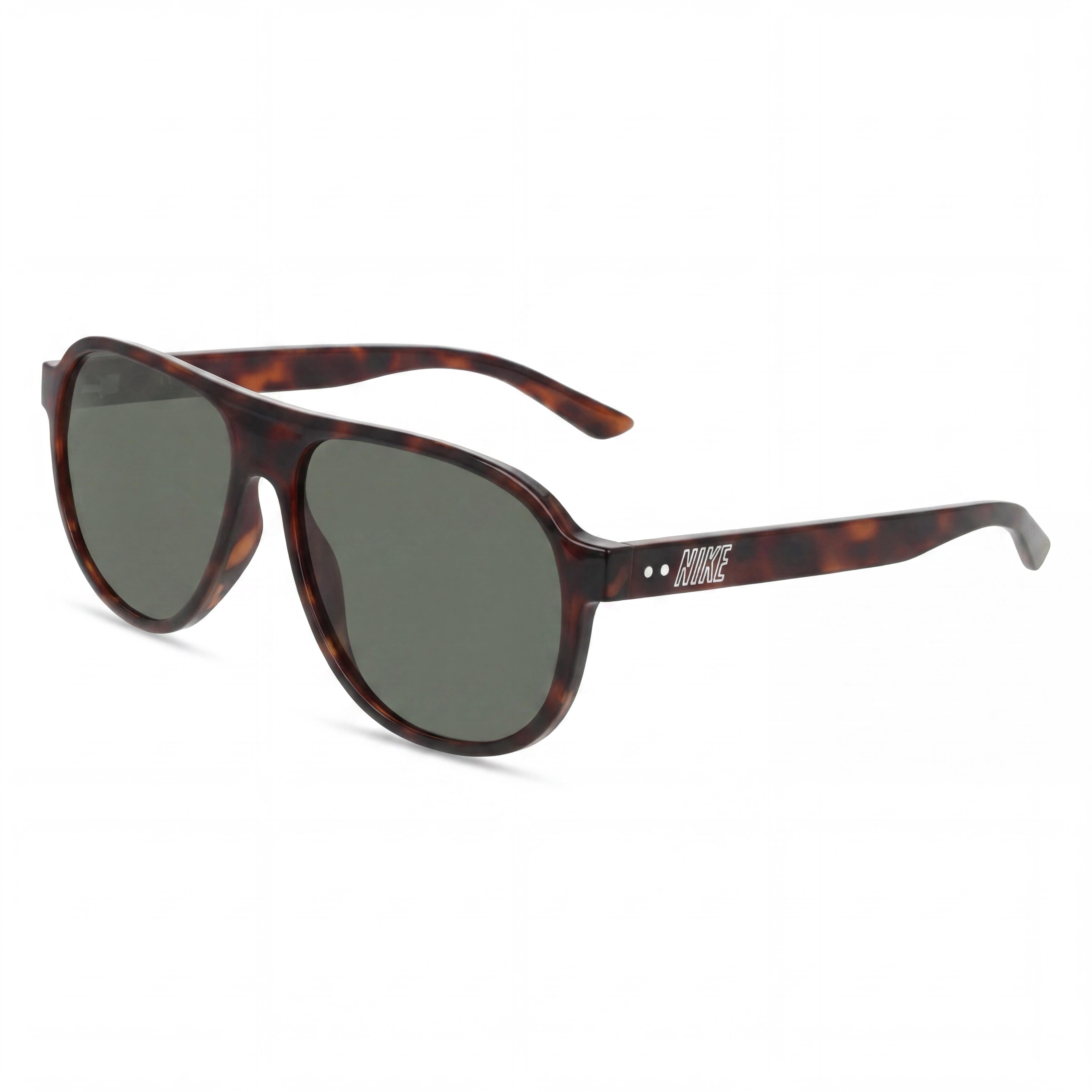 Gafas de sol unisex Nike Vintage Icon, montura de plástico verde carey, lentes G15, 100 % protección UVA/UVB, 59 mm, Photo 1