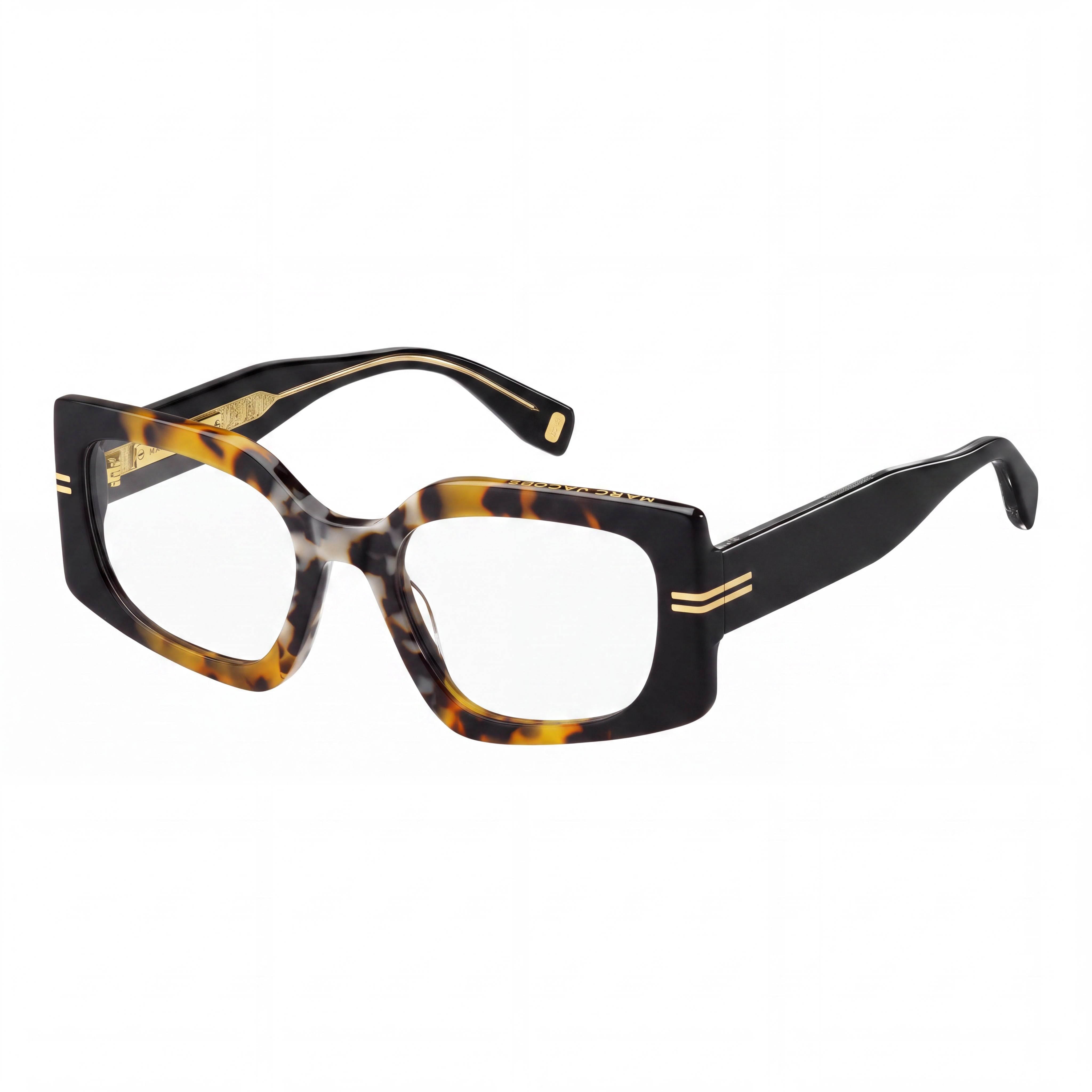 Montura óptica rectangular de acetato para mujer Marc Jacobs MJ 1111 con lentes compuestas, color borgoña, 53-20-140, Photo 1