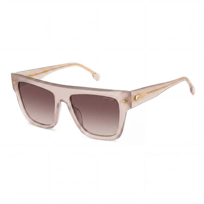 Carrera 3016/S Women's Nude Plastic Sunglasses with UV Protection and Brown Shaded Lenses 55mm