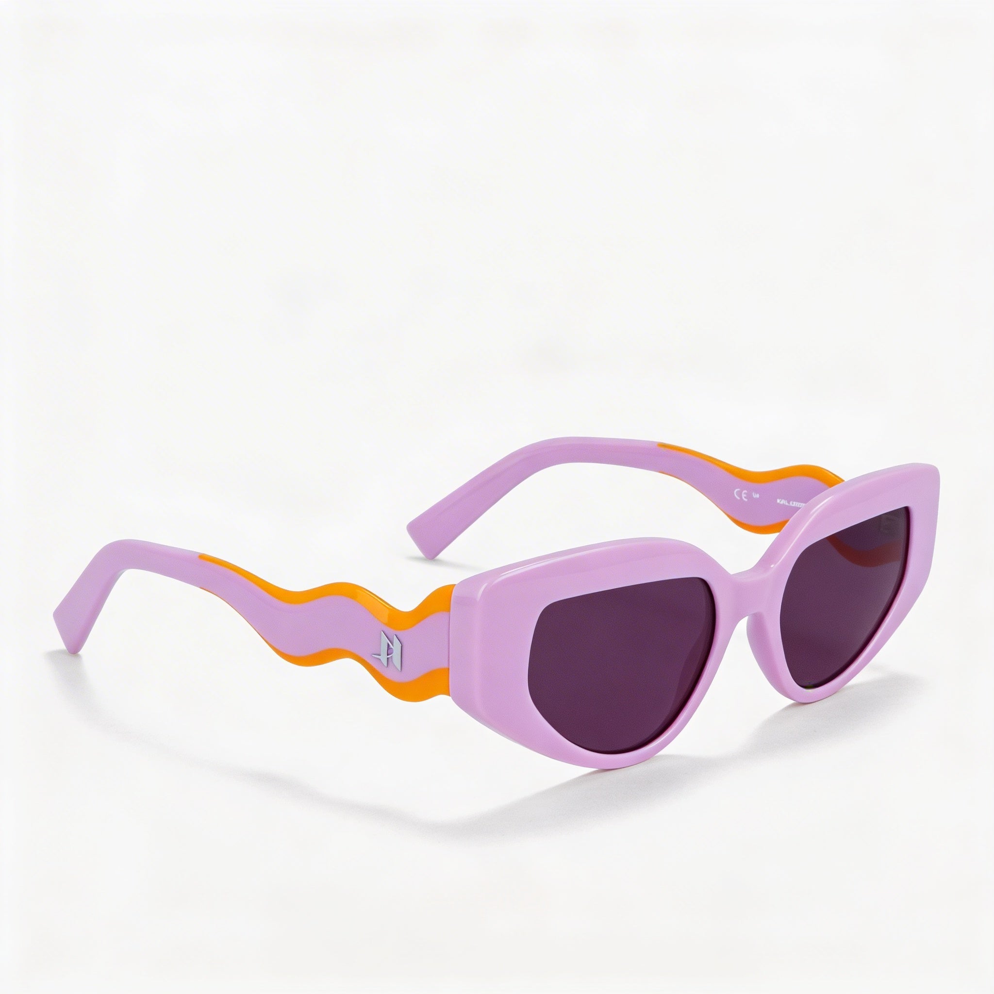 Gafas de sol de ojo de gato para mujer Karl Lagerfeld Kl6144s, color rosa brillante, bioinyectadas, con protección UV, Photo 3