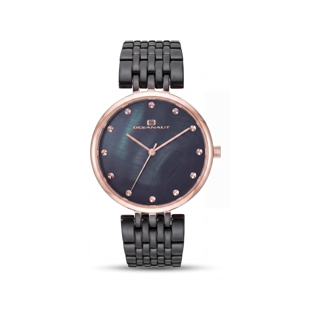 Oceanaut Quartz Movement Women's Analog Watch, Black Mop Dial, Scratch Resistant Mineral Crystal, Water Resistant, Photo 1