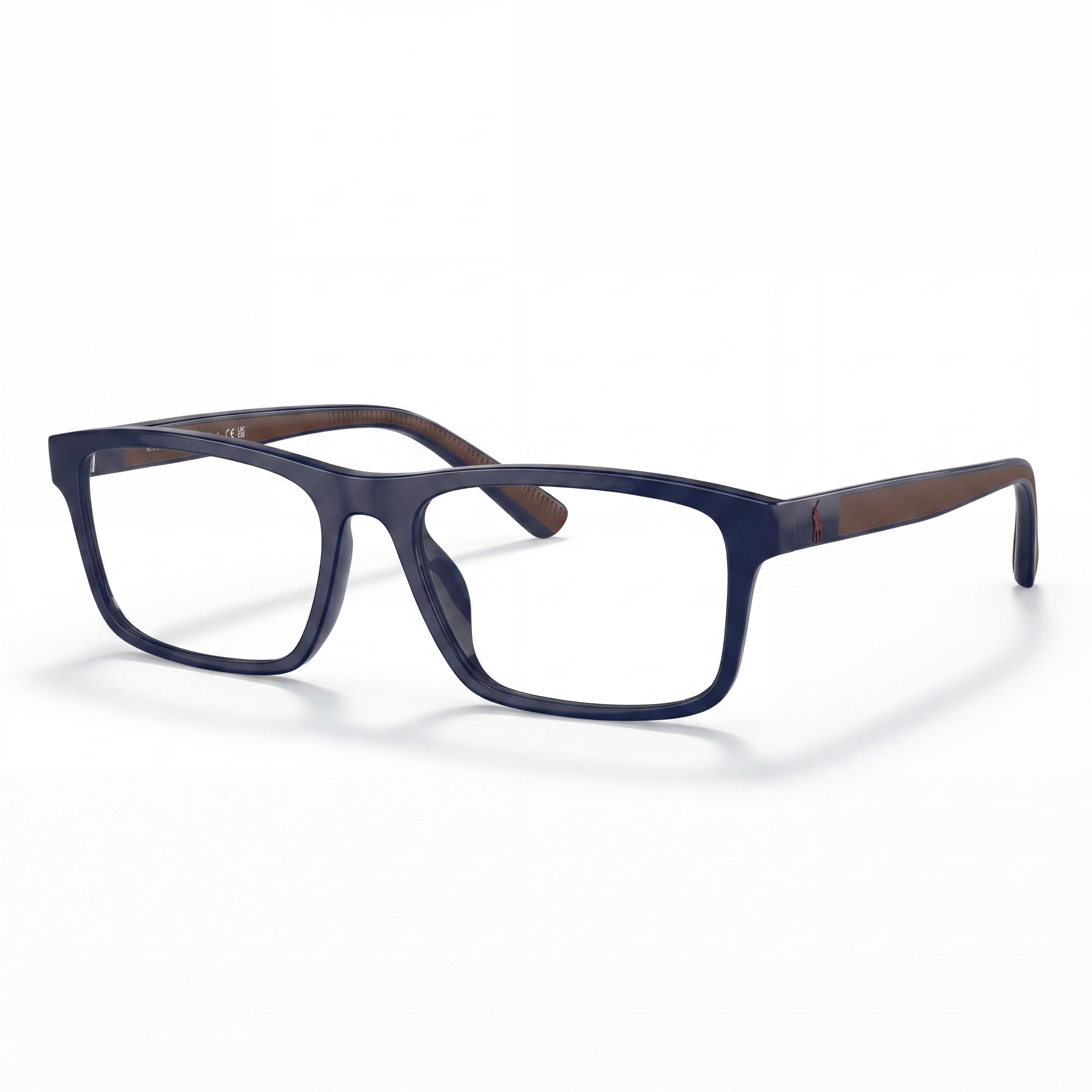 POLO RALPH LAUREN Ph2274u Montura de Plástico para Gafas Graduadas de Mujer Ajuste Universal Azul Marino Brillante 54mm, Photo 1