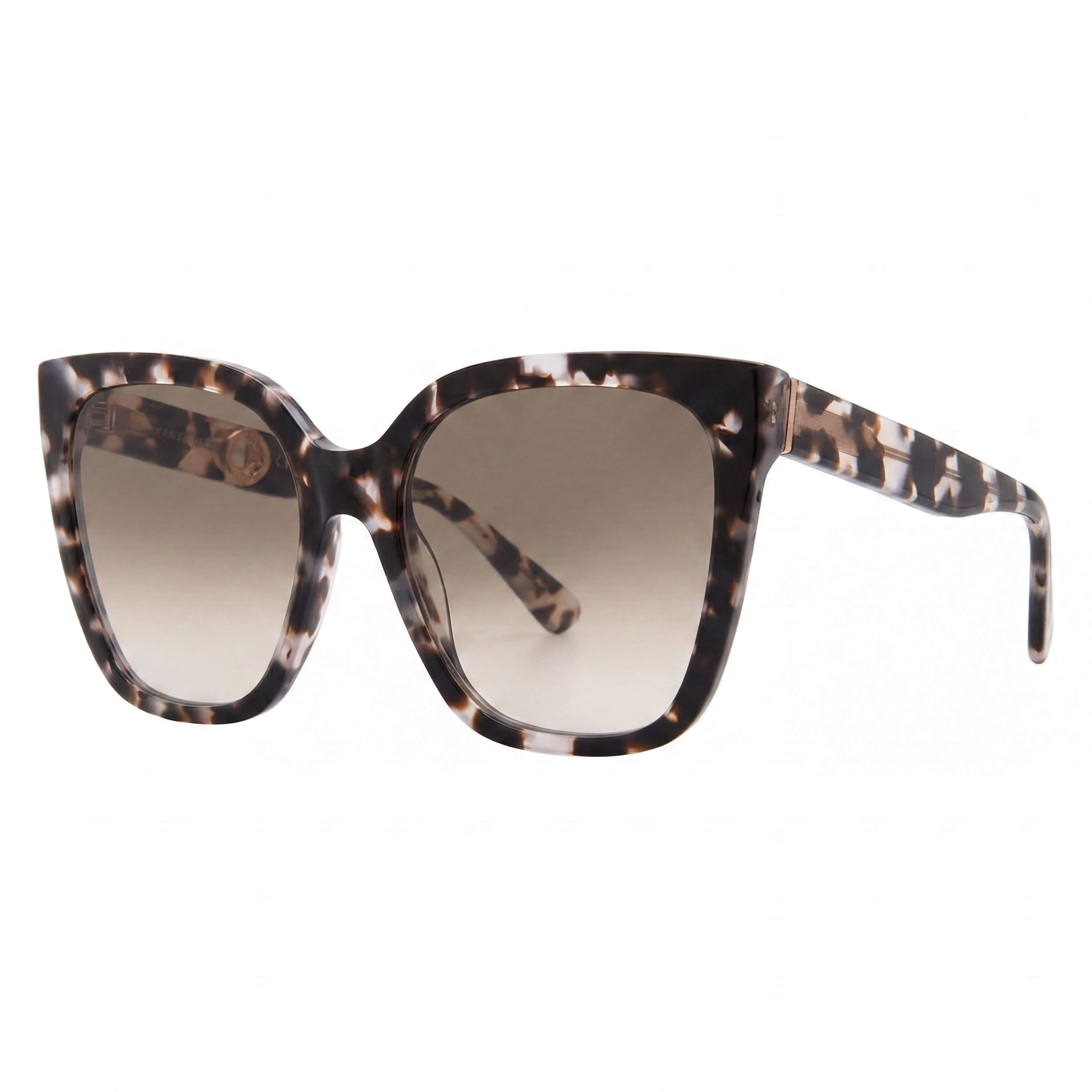 Gafas de sol Moschino Classic para mujer de mariposa de plástico color rosa habana con cristales sombreados, protección UV, no polarizadas, 55 mm, Photo 1