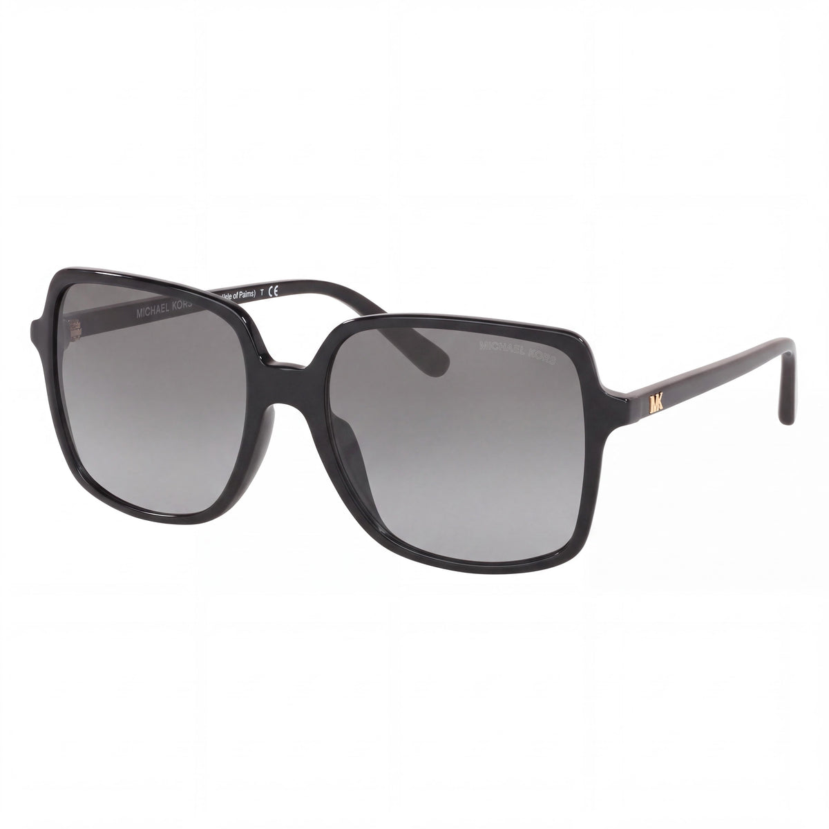 Michael Kors S0MK2098U Unisex Square Black Grey Shaded Acetate Grey Gradient UV Protection Sunglasses 56mm, Photo 1