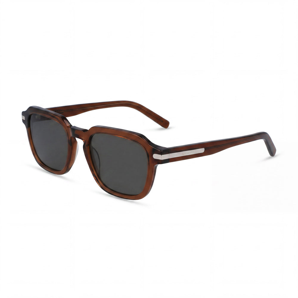 Salvatore Ferragamo SF1089SN Unisex Acetate UV Protected Casual Style Sunglasses Transparent Brown 52mm