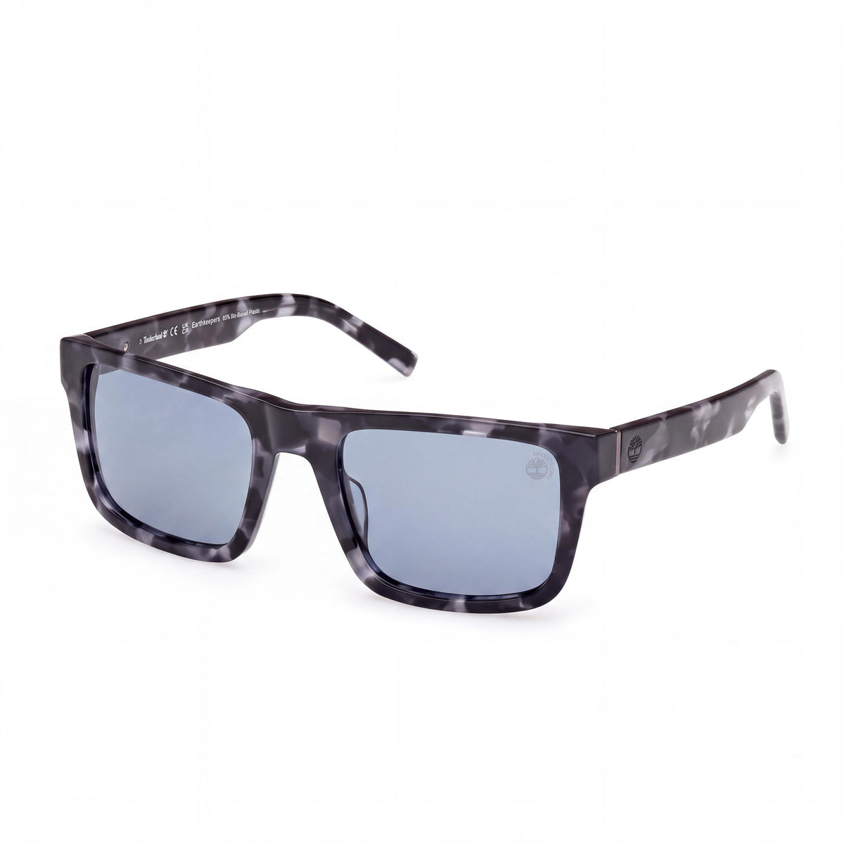 Timberland Tb00042 Gafas de sol unisex de plástico gris habana con protección UV de 55-21-140, Photo 1