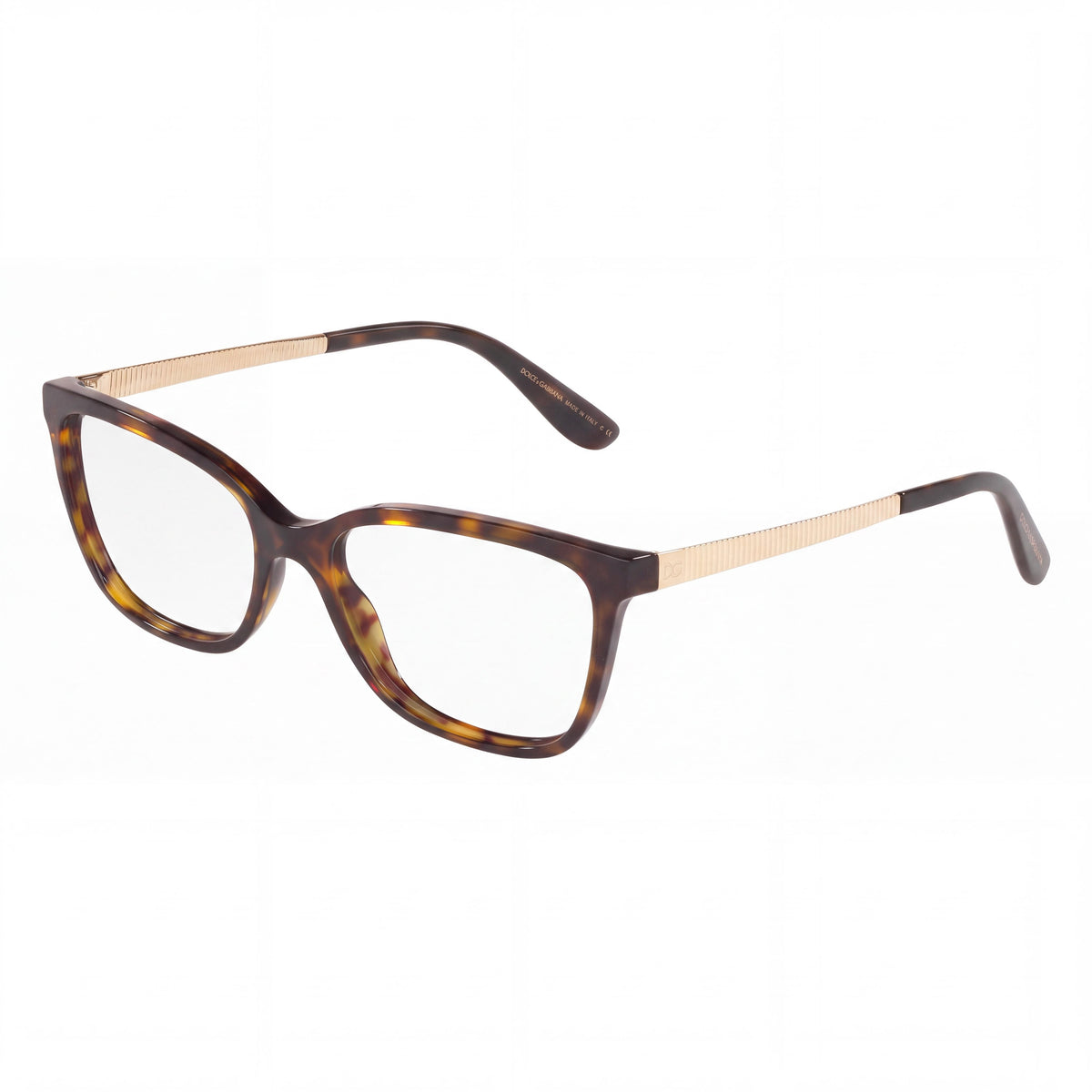 Dolce & Gabbana 3317 Women’s Classic Style Plastic Prescription Eyeglasses Frames Havana 52mm Lens Width, Photo 1