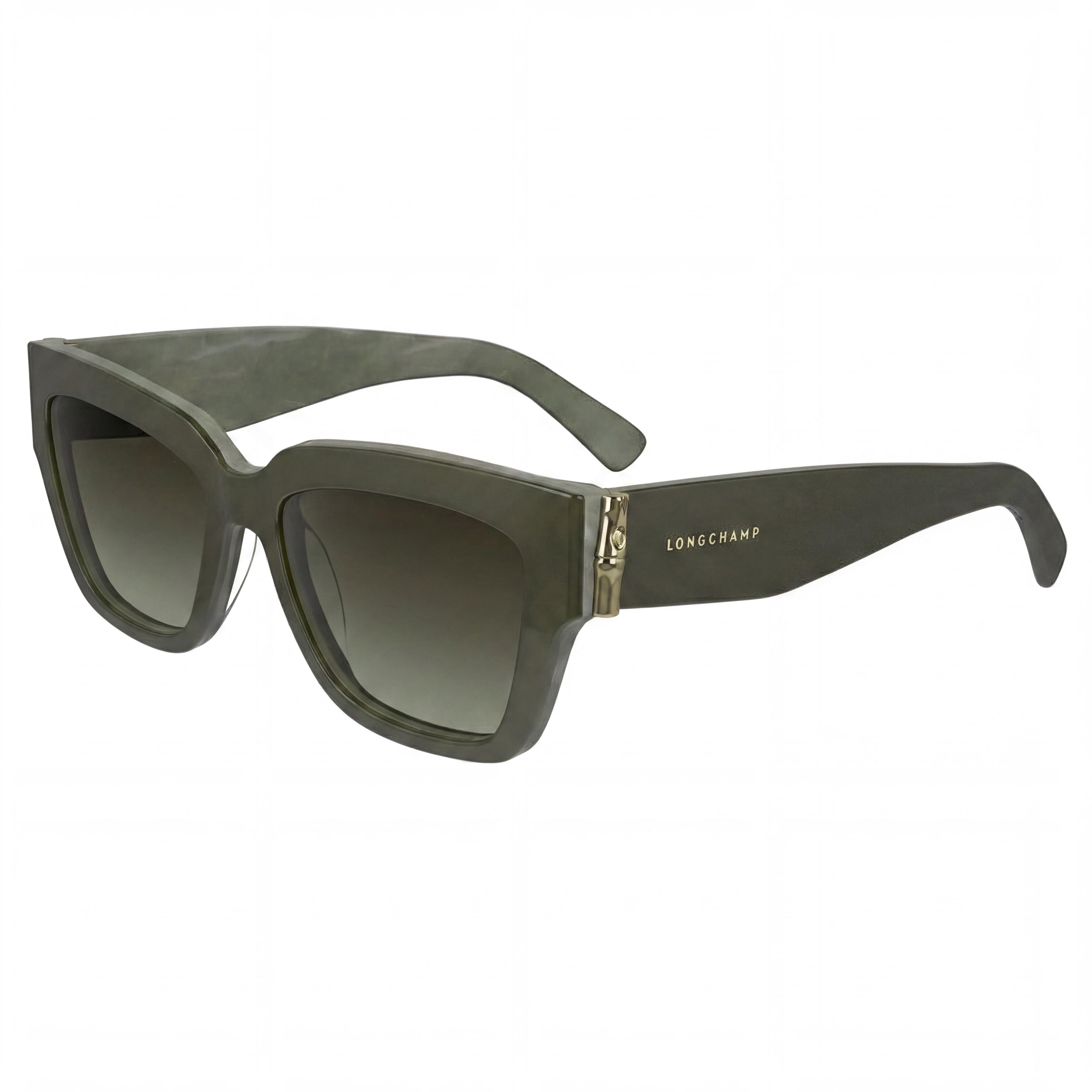 Gafas de sol Longchamp LO745S casuales para mujer, de acetato multicolor con lentes salvia y protección UV, 53 mm, Photo 1