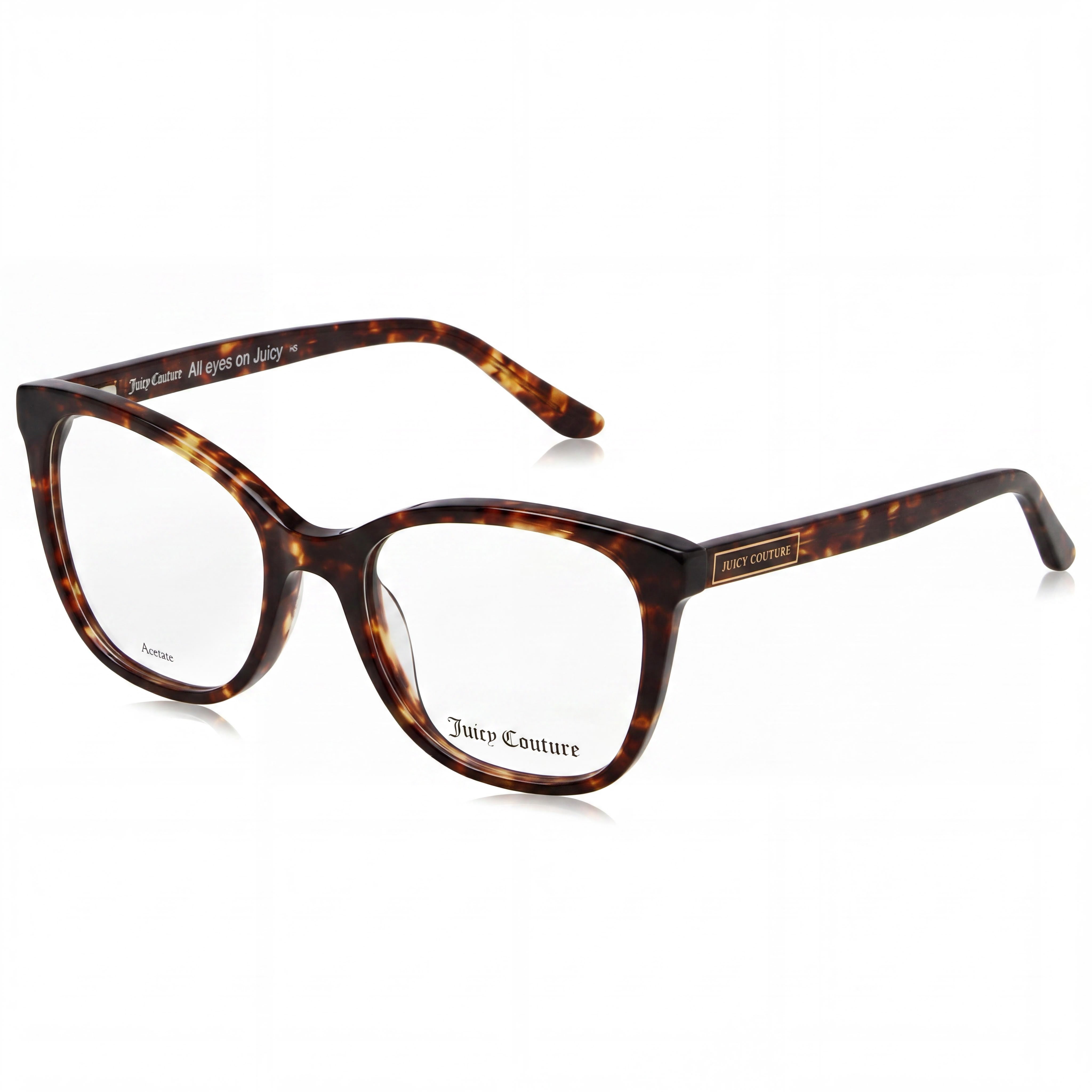 Gafas de sol Juicy Couture de estilo moderno con montura de acetato y lentes de policarbonato para mujer, 51-18-140, Photo 1