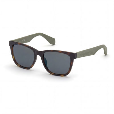 Gafas de sol unisex Adidas Modern Navigator inyectadas, color Havana oscuro, 54 mm, protección UV