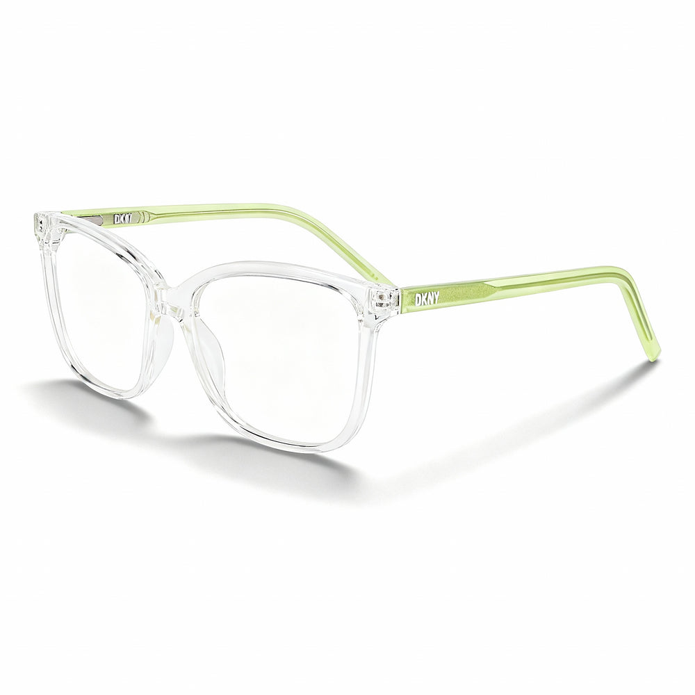 DKNY DK5052 Women's Crystal Clear Propionate Frame Non-polarised Polycarbonate Lens Eyeglasses 53mm