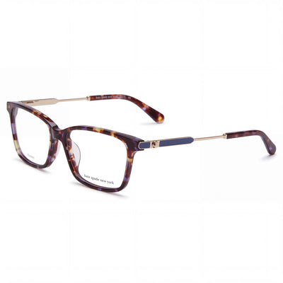 Gafas de sol unisex Kate Spade New York Melody G de acetato, color azul habana, 51 mm