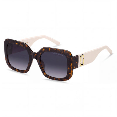 Marc Jacobs Modern MARC 724/S Women's Havana Beige Propionate Frame Dark Grey Lens Sunglasses 54mm