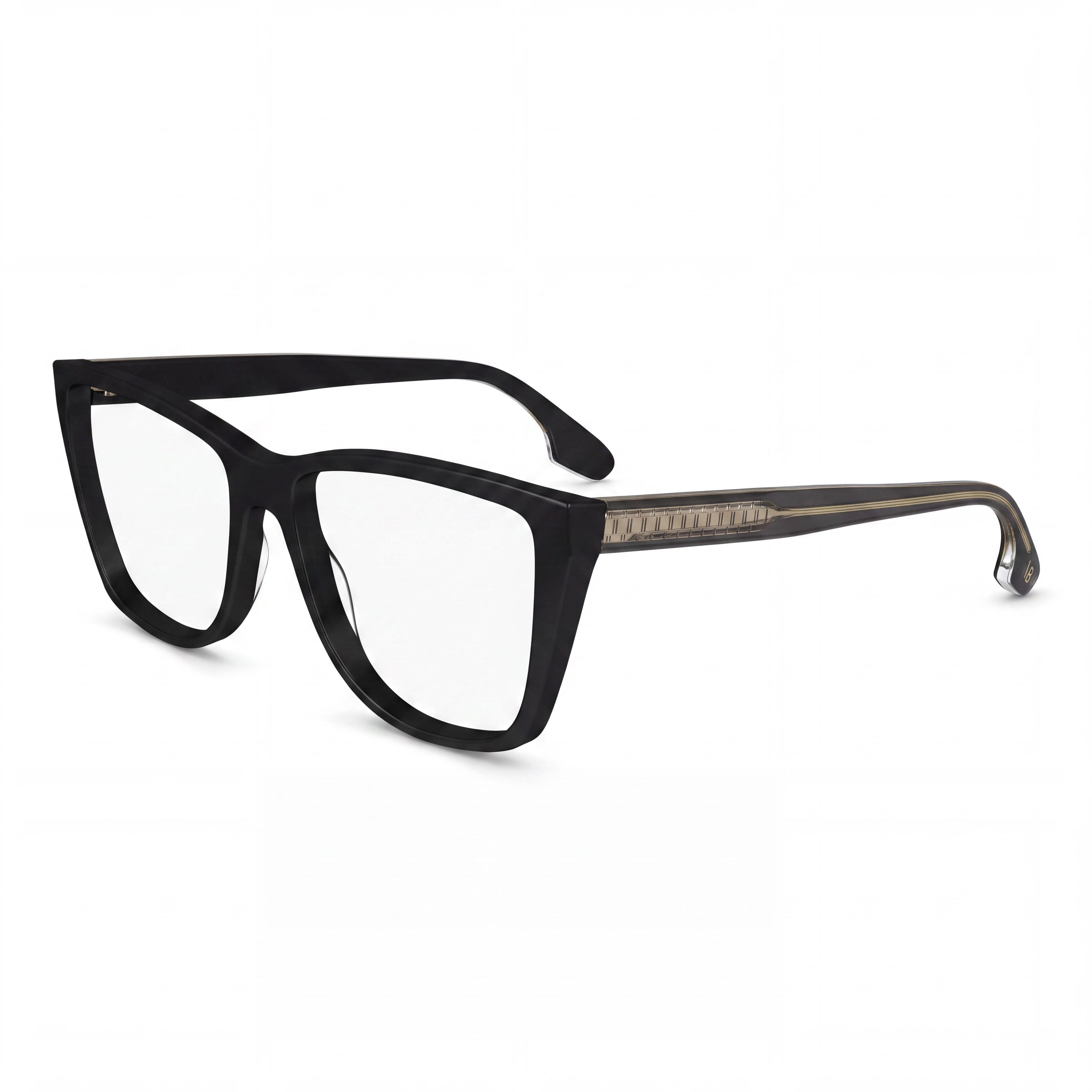 Victoria Beckham VB2664 Gafas de hombre con montura de acetato blanco y negro y lentes compuestas multicolor, Photo 1
