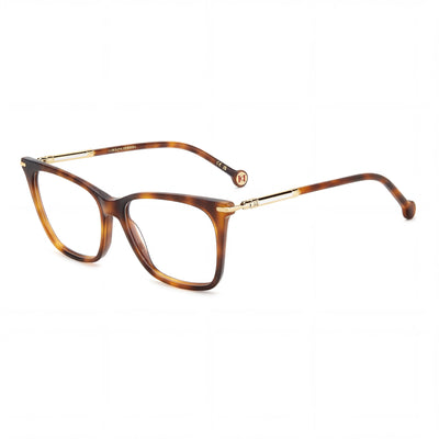 Carolina Herrera Classic Women's Brown Havana Plastic Frame Non-Polarized Polycarbonate Lens Sunglasses 53mm