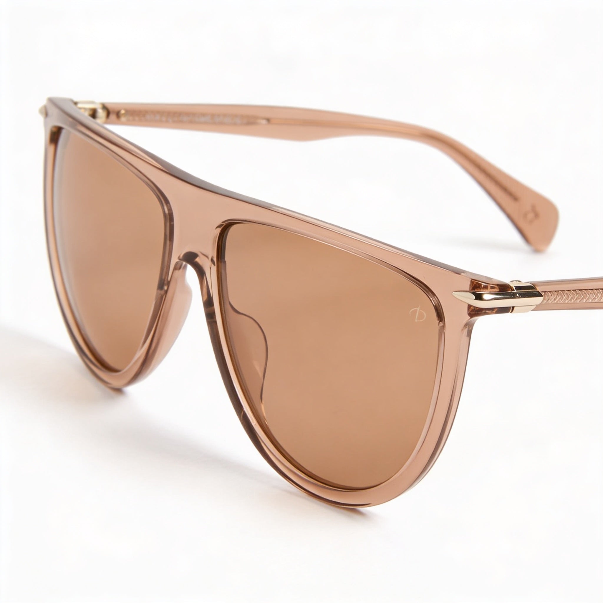 rag & bone Classic Women's Brown Acetate UV Protection Sunglasses 57mm, Photo 1