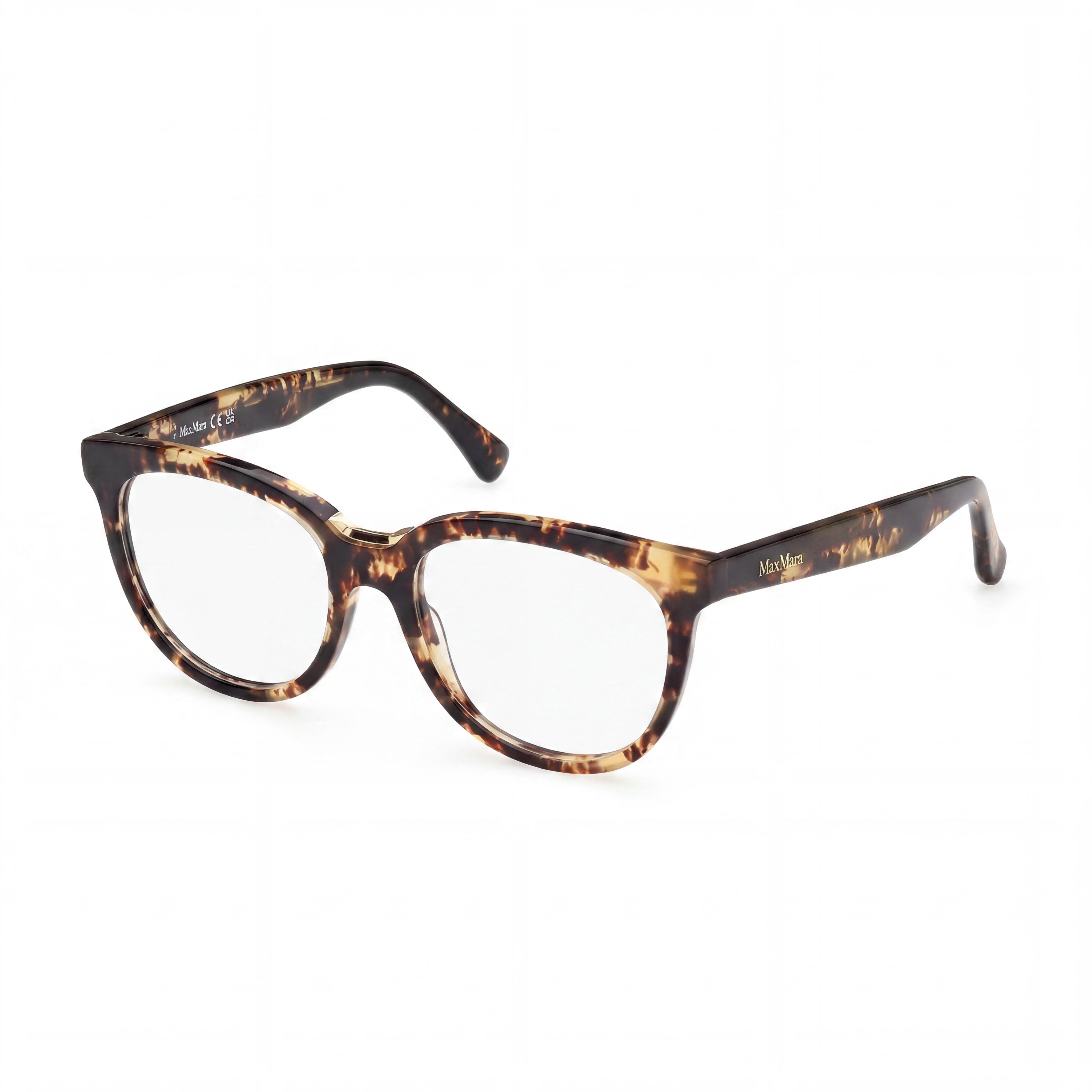 MaxMara eyewear Women's Polarized Dark Havana Multicoloured Plastic Frame Sunglasses 2-17-140, Photo 1