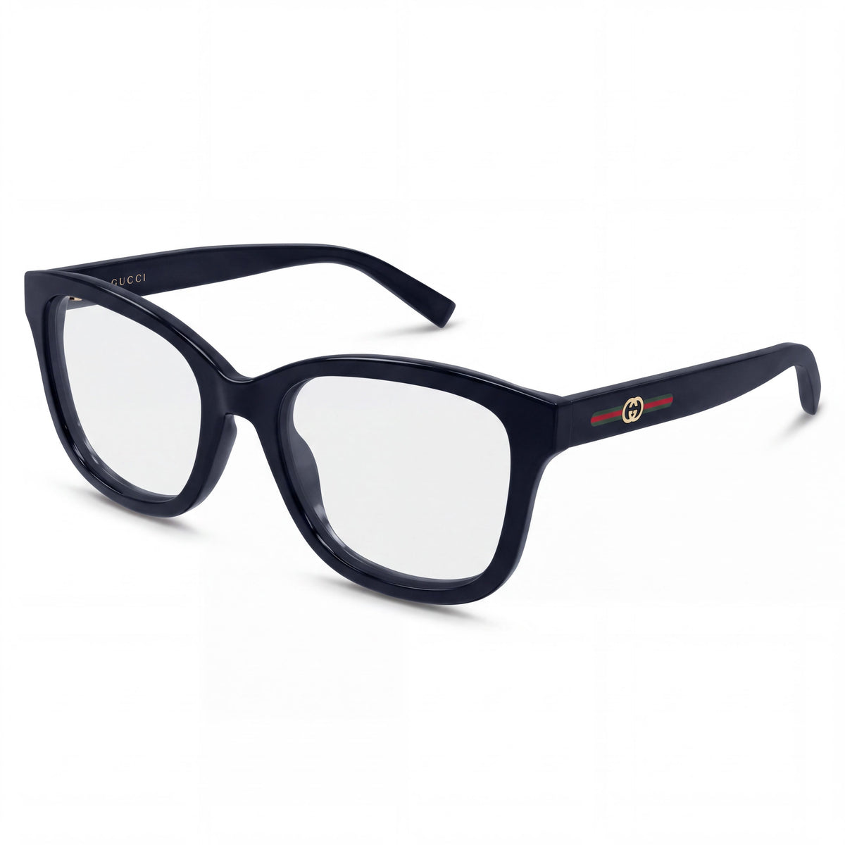 Montura óptica clásica unisex Gucci Gg2104o-004 con marco de acetato transparente azul y lentes de policarbonato no multicolor 53-19-140, Photo 1