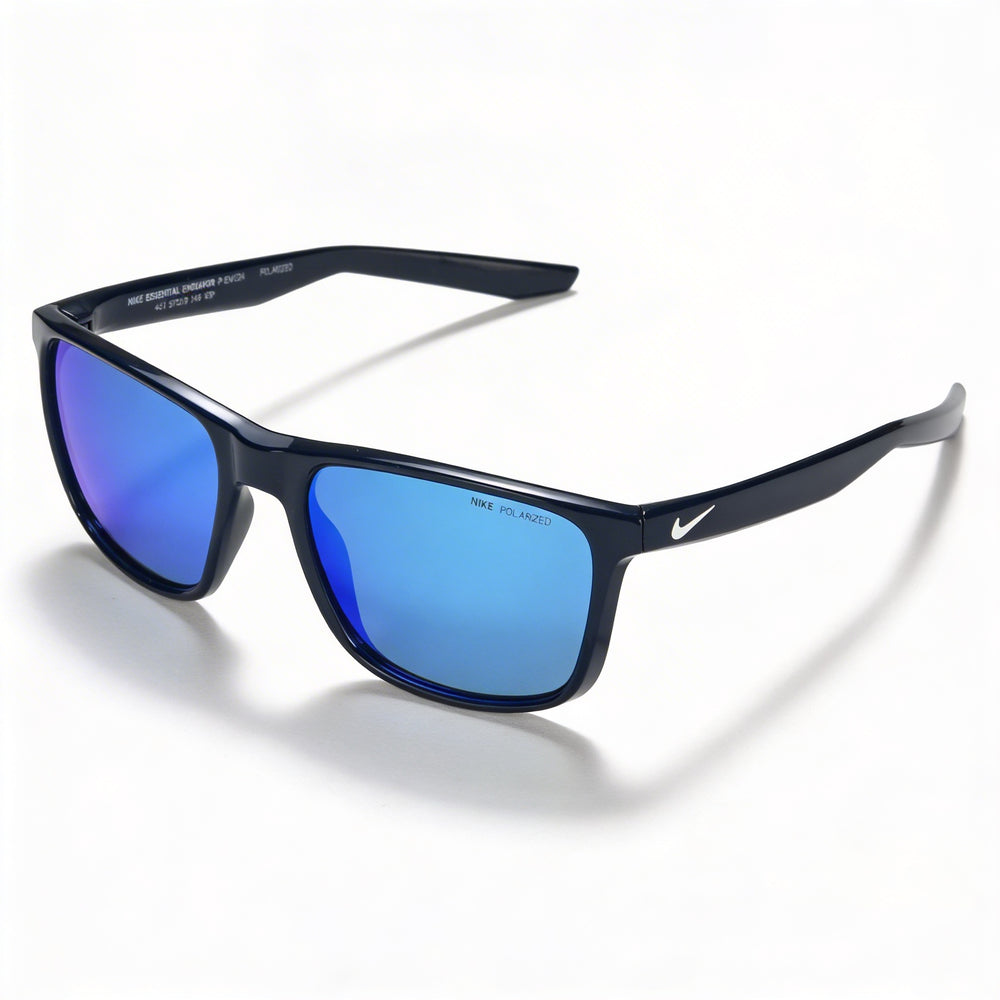 Nike Endeavor P Polarized 100% UV Protection Unisex Sunglasses with Obsidian Plastic Frame and Grey Lenses 60-10-140mm
