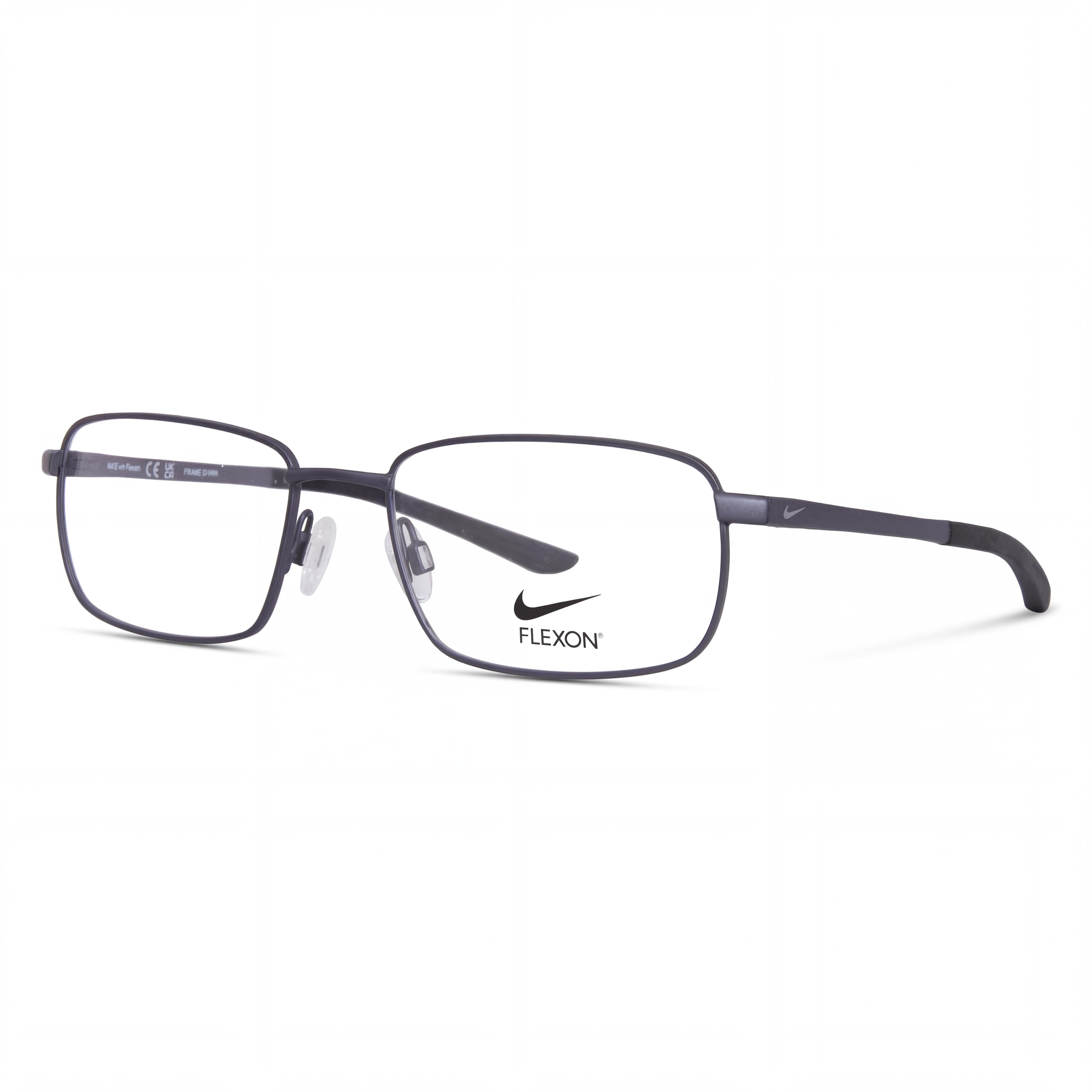 Nike 4294 Satin Gunmetal Acetates Unisex Optical Prescription Eyeglasses, 54-18-145mm, Photo 1