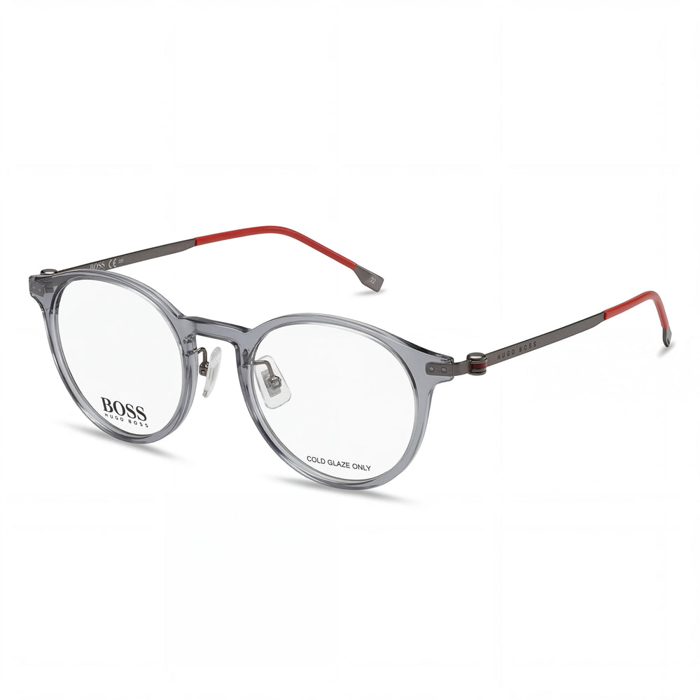 Gafas de sol Hugo Boss Systems para mujer, montura de propionato gris, lentes de policarbonato no polarizadas de 49 mm