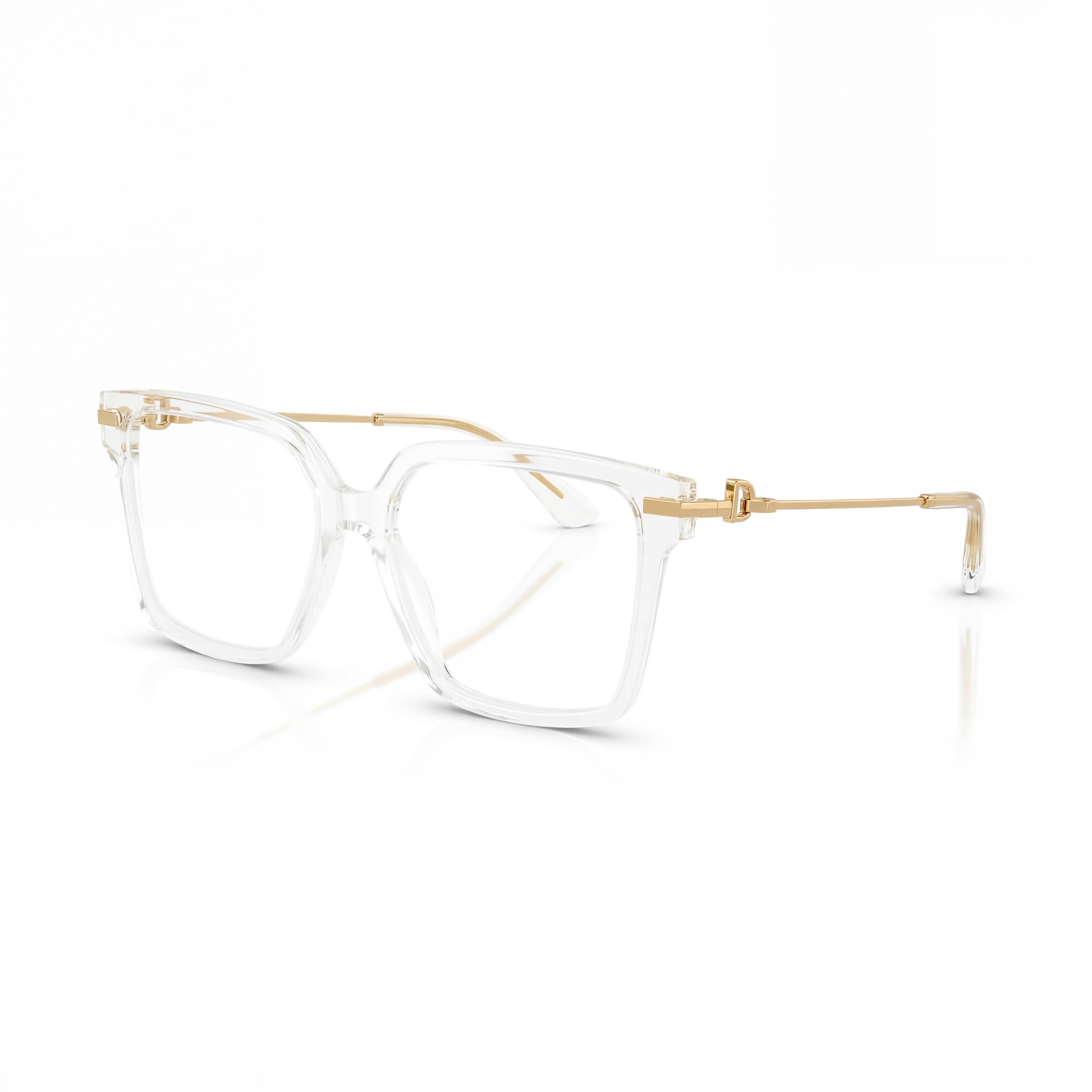 Dolce & Gabbana Dg3397 Women's Eyeglasses featuring a Crystal Acetate Frame and Clear Lenses, Size 56mm, Photo 1