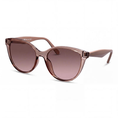 Salvatore Ferragamo SF1073S Women's Beige Plastic Cat Eye Frame Sunglasses with Beige UV Protected Lenses 54mm